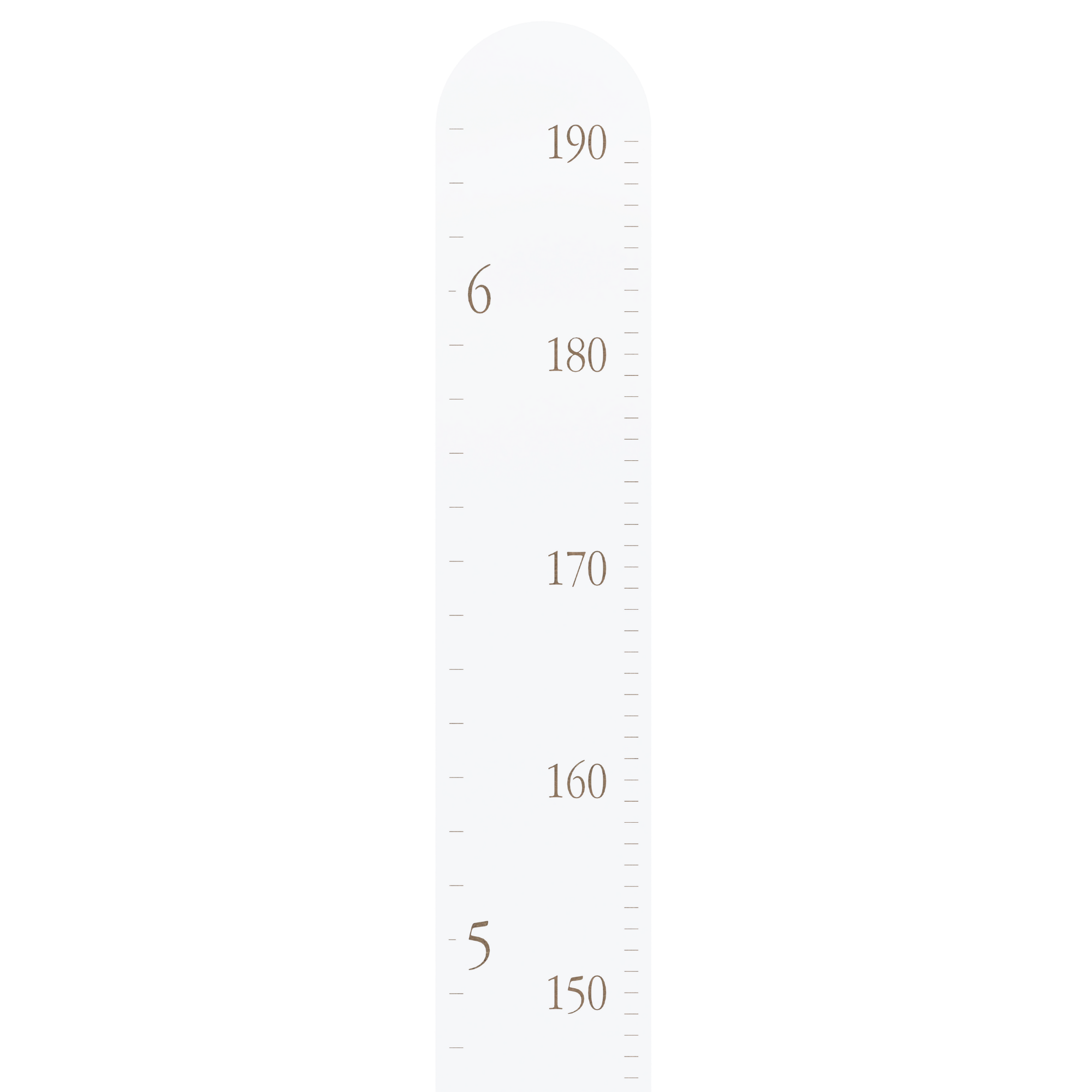 Règle de croissance ABRICOTINE - Blanc