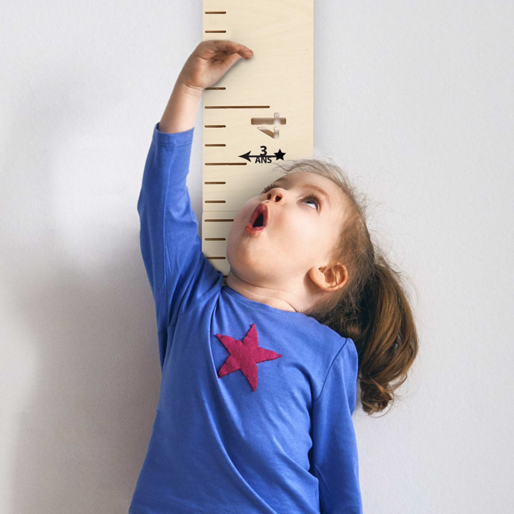 ABRICOTINE Height Markers - Hearts (French)