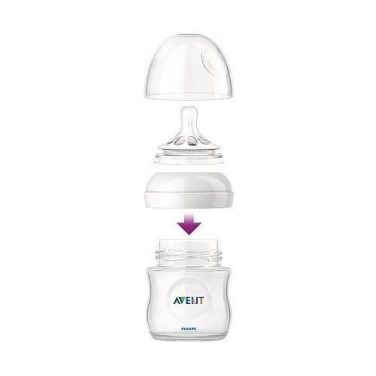 AVENT Natural Bottle - 4oz (3-Pack)