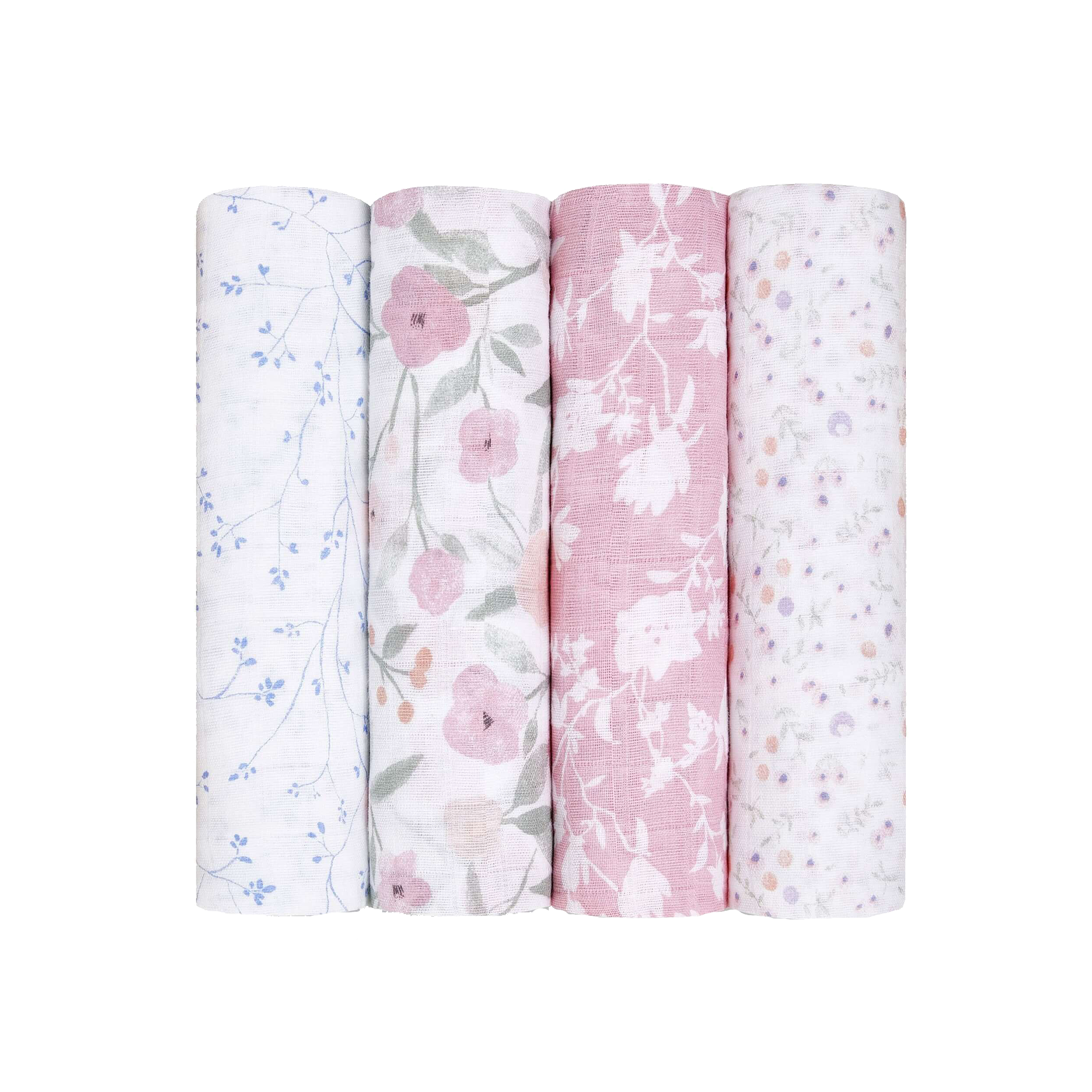 ADEN + ANAIS Cotton Muslin Swaddle 4pk - Ma Fleur