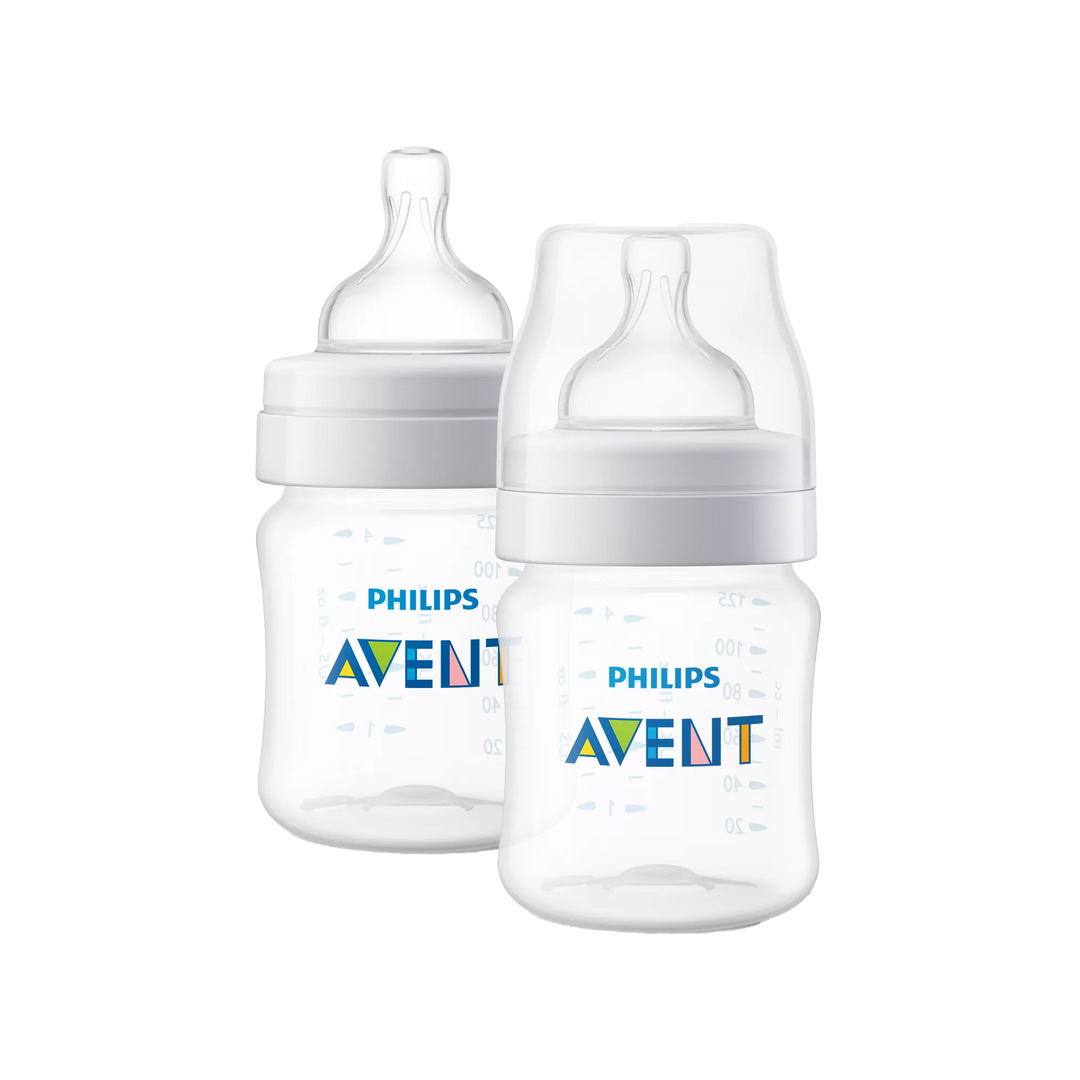 PHILIPS AVENT Anti-colic Baby Bottle - 4oz (2-Pack)