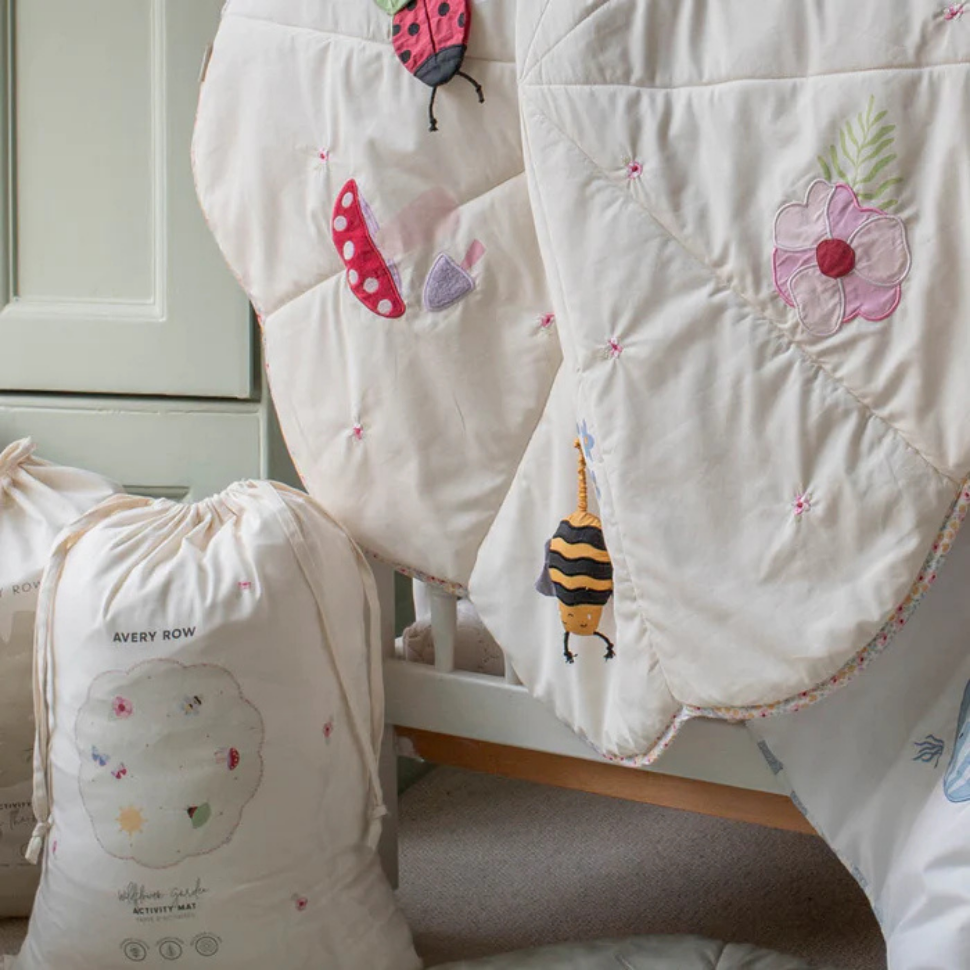 AVERY ROW Activity Mat - Wildflower Garden