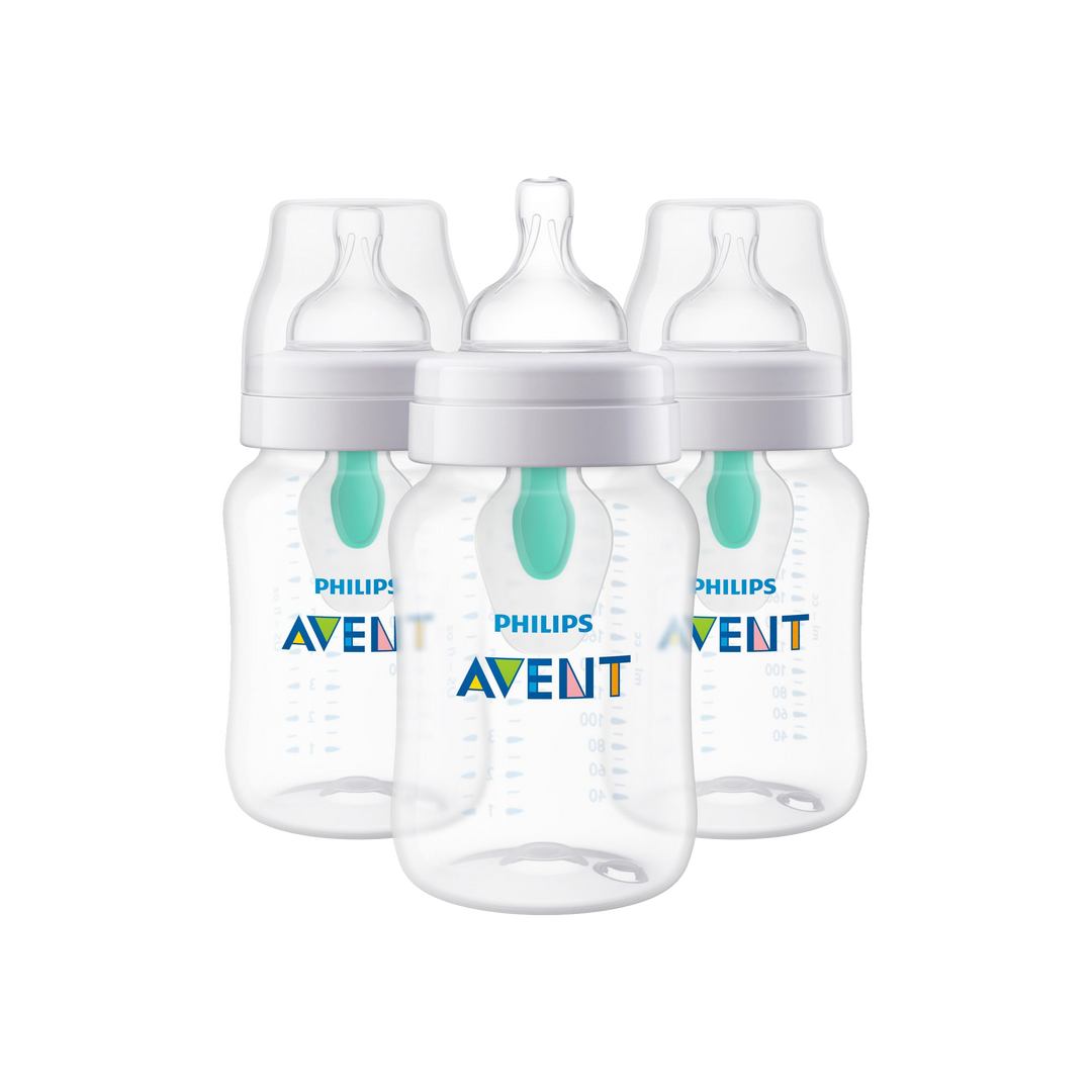 Biberon anti-coliques PHILIPS AVENT avec valve AirFree - 266 ml (lot de 3)