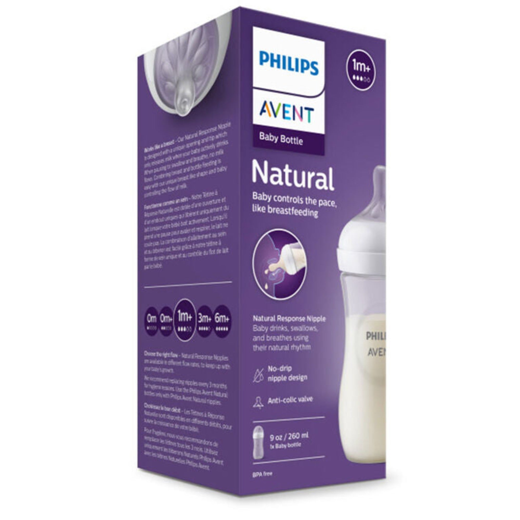 AVENT Natural Bottle - 9oz (1-Pack)