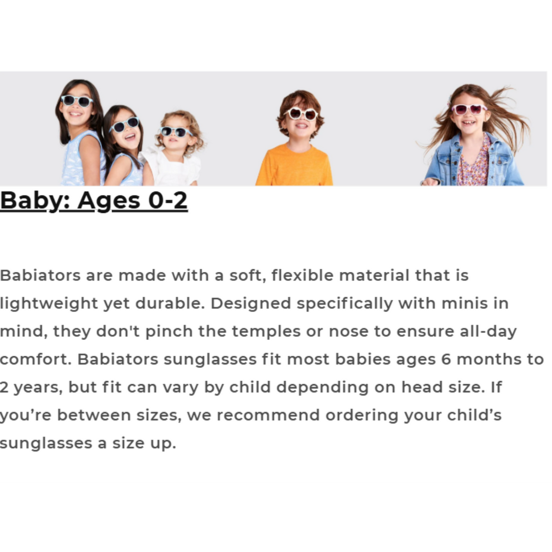 BABIATORS Keyhole Non-Polarized Sunglasses with Travel Bag