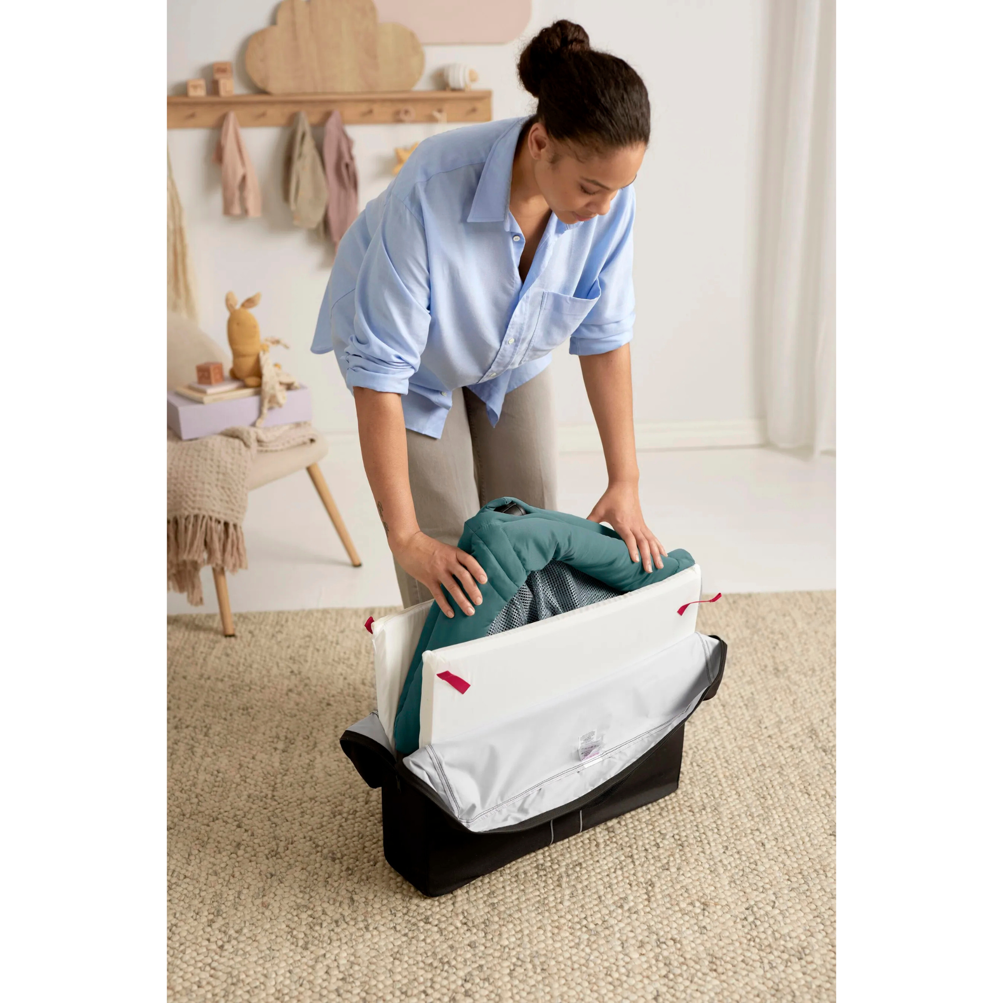 Ensemble de jeux lumineux BABYBJÖRN (avec drap-housse)