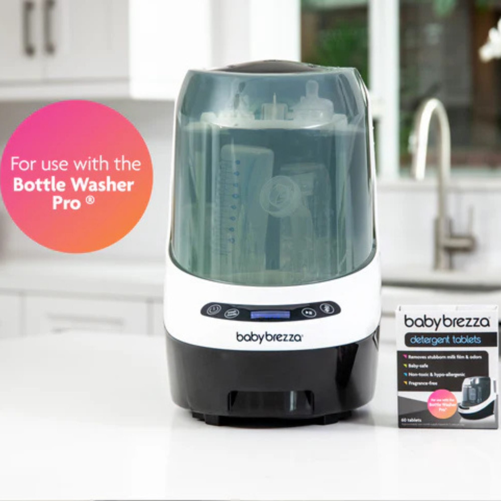 BABY BREZZA Bottle Washer Pro Detergent Tablets (120 Tablets)