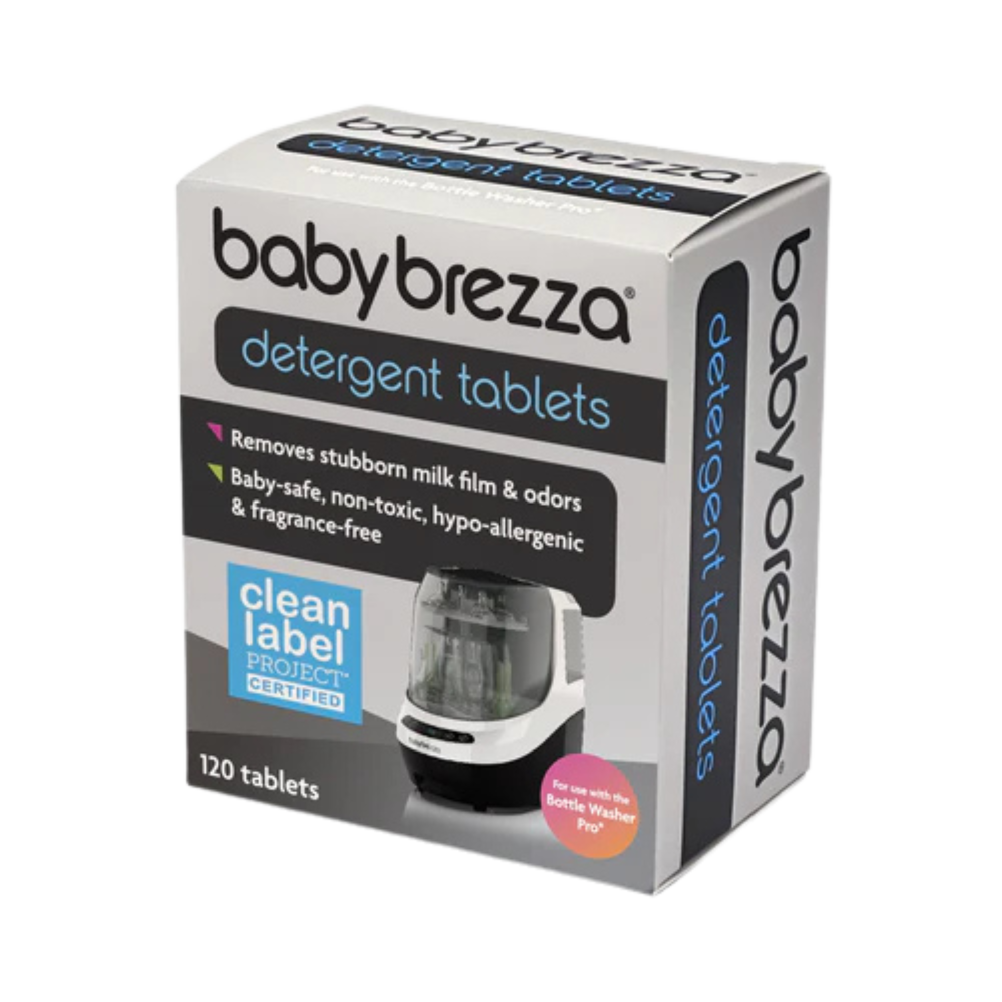 BABY BREZZA Bottle Washer Pro Detergent Tablets (120 Tablets)