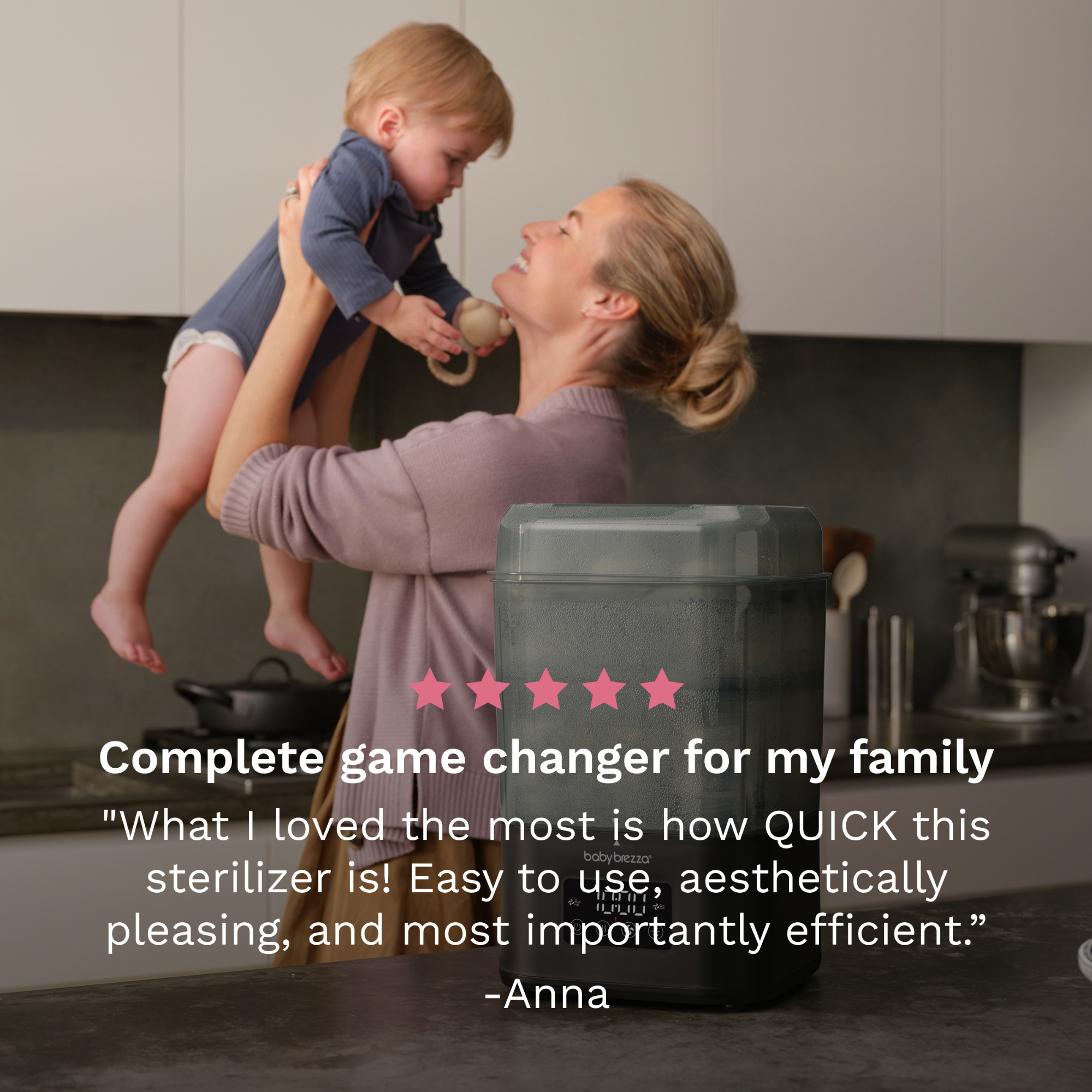 BABY BREZZA Superquick 10-Minute Sterilizer Dryer