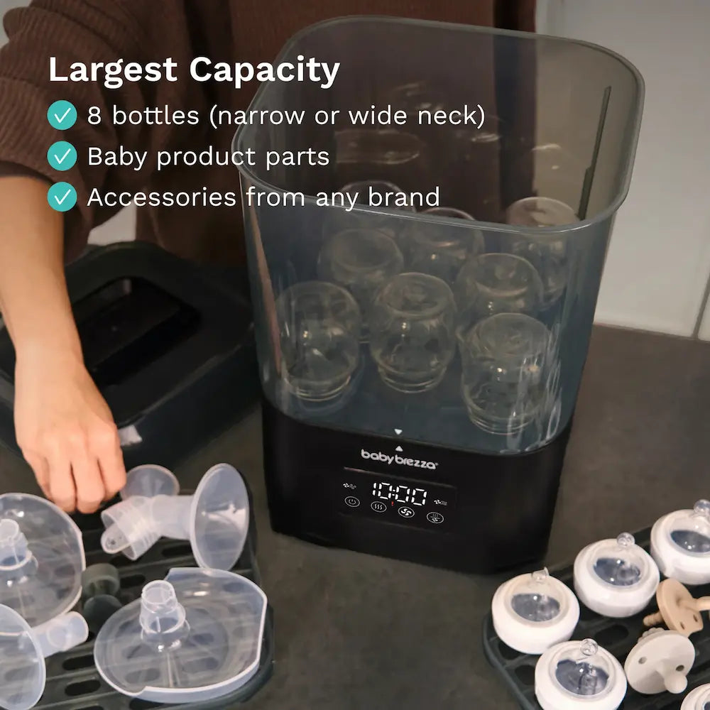 BABY BREZZA SuperQuick 10-Minute Bottle Sterilizer and Dryer