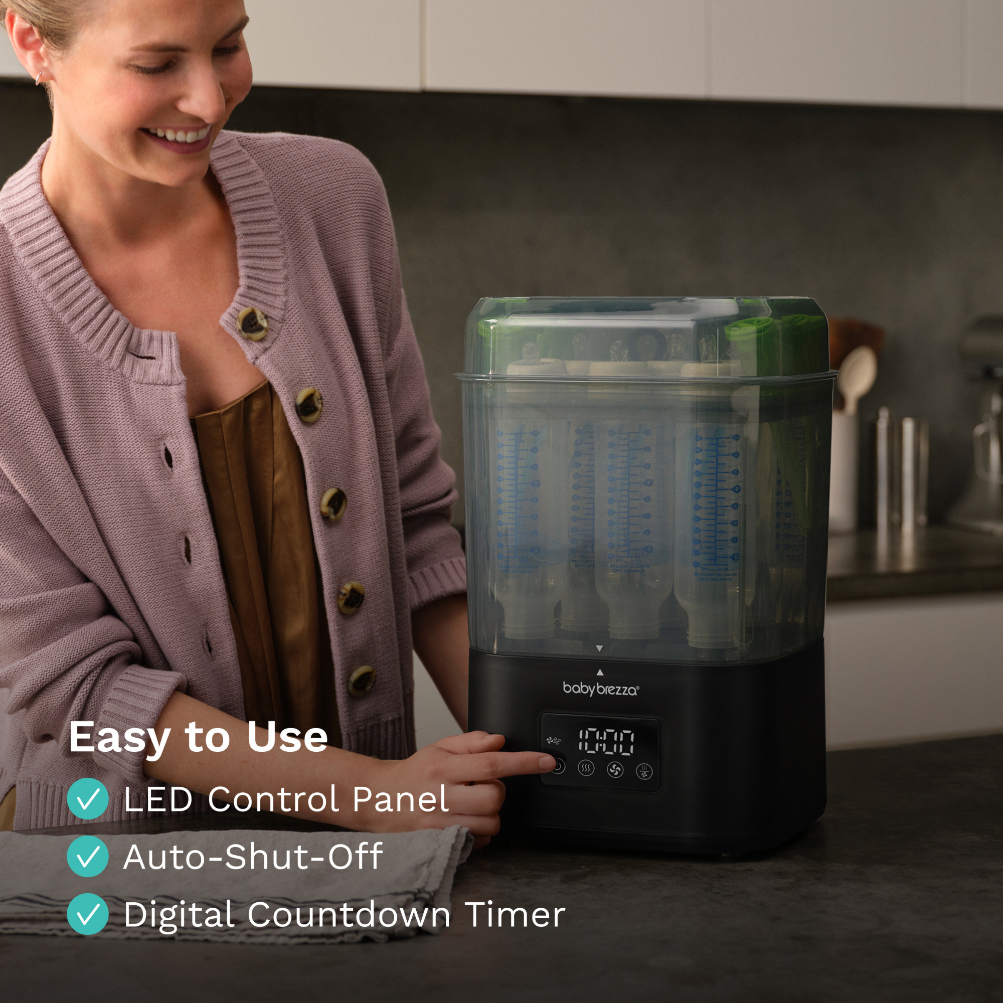 BABY BREZZA Superquick 10-Minute Sterilizer Dryer