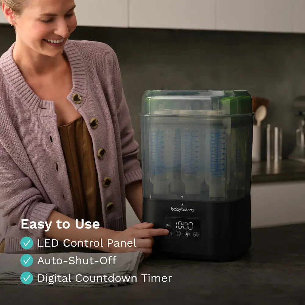 BABY BREZZA SuperQuick 10-Minute Bottle Sterilizer and Dryer