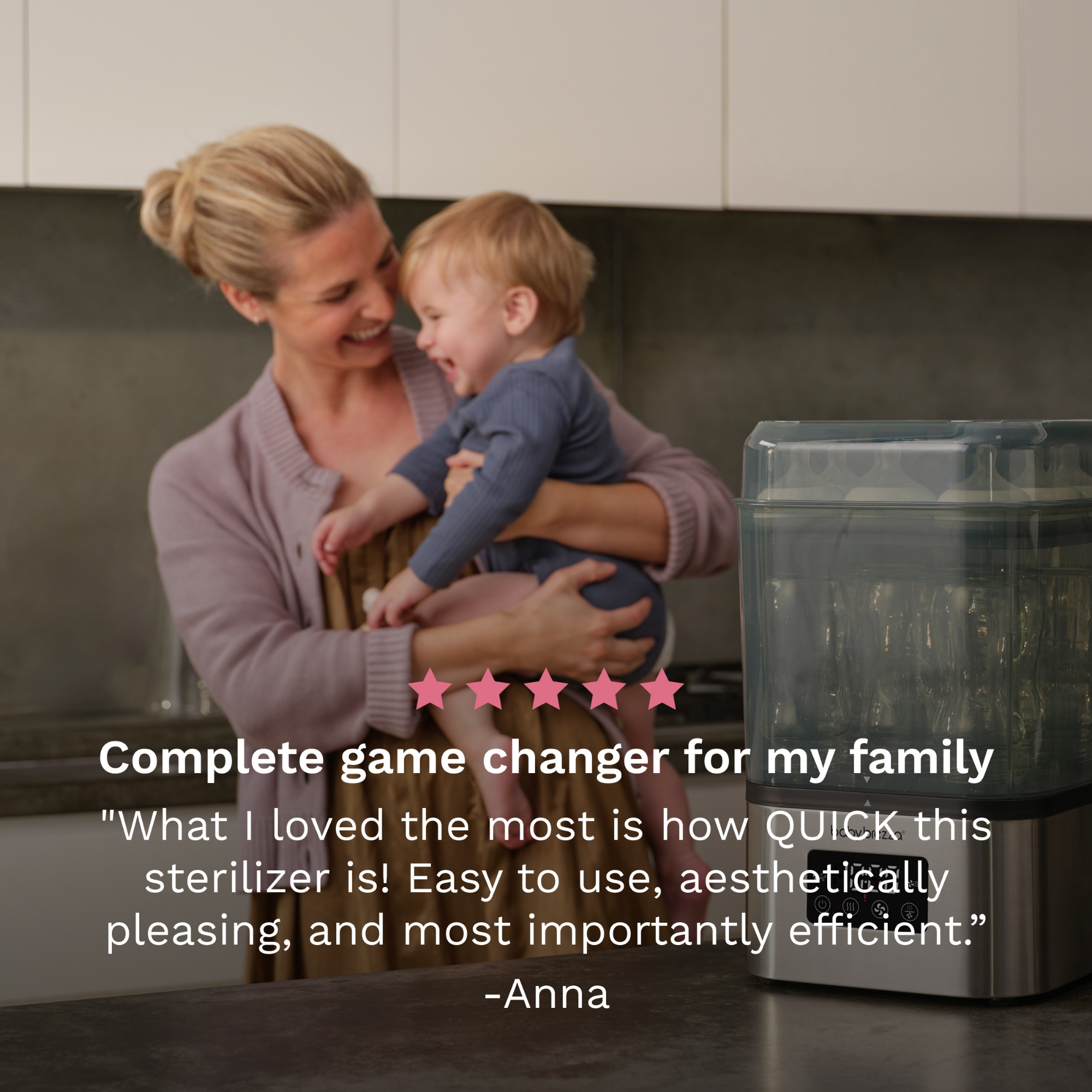 BABY BREZZA Superquick 10-Minute Sterilizer Dryer