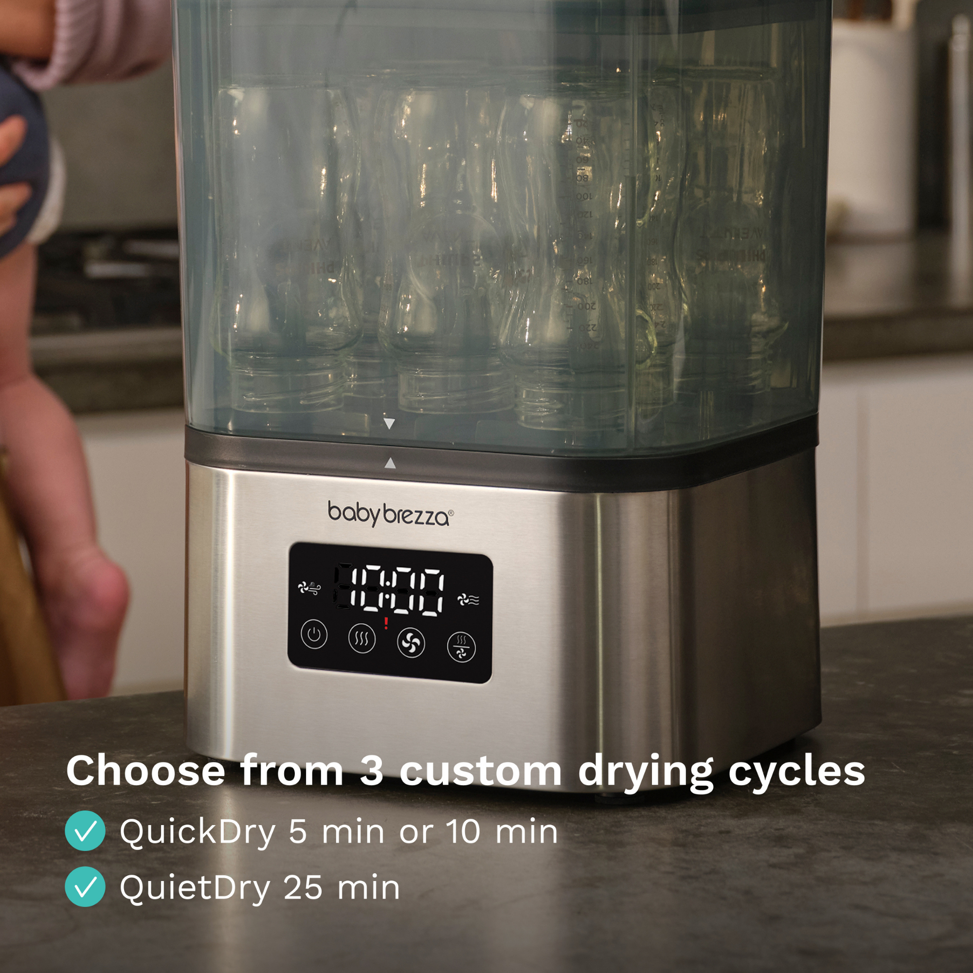 BABY BREZZA Superquick 10-Minute Sterilizer Dryer