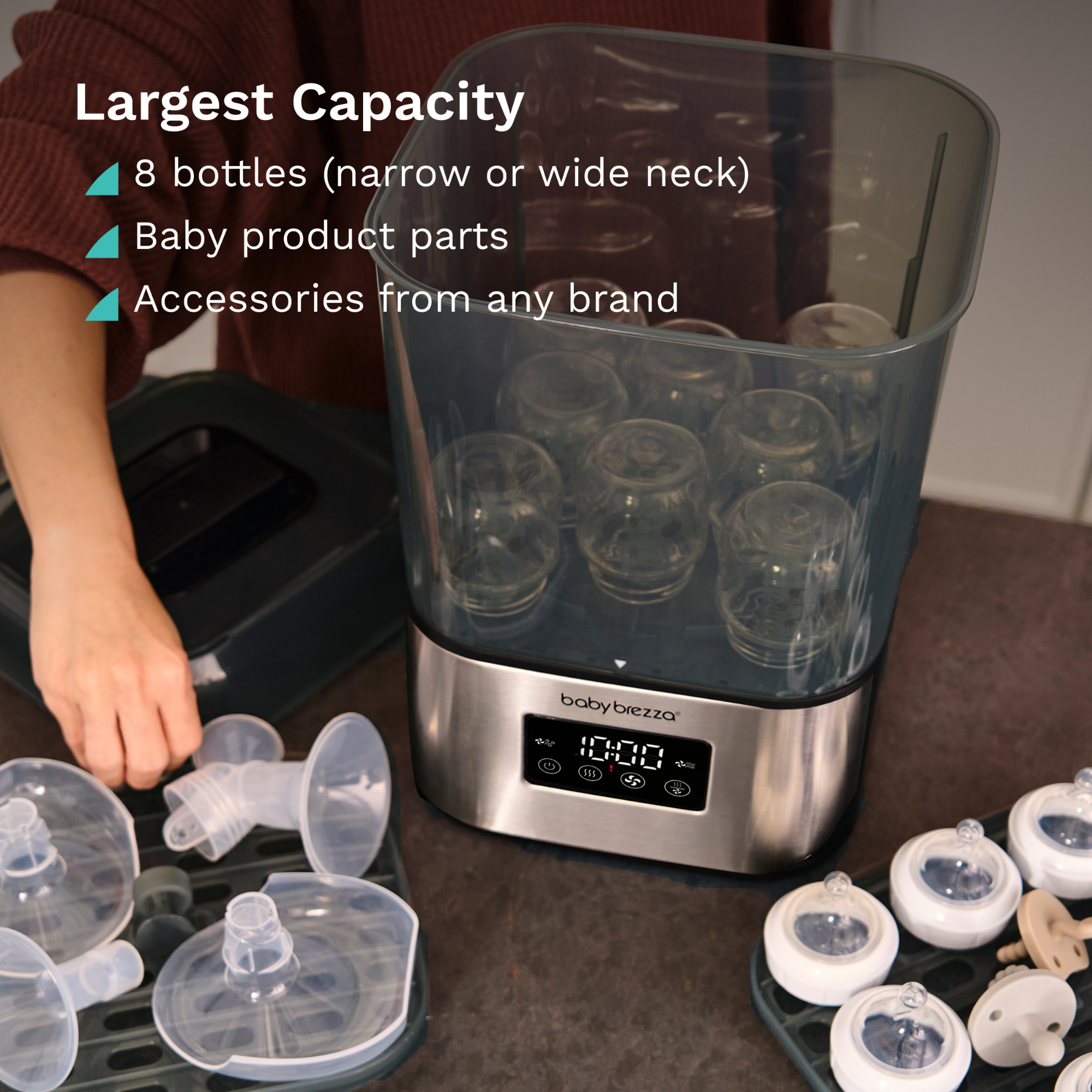 BABY BREZZA Superquick 10-Minute Sterilizer Dryer