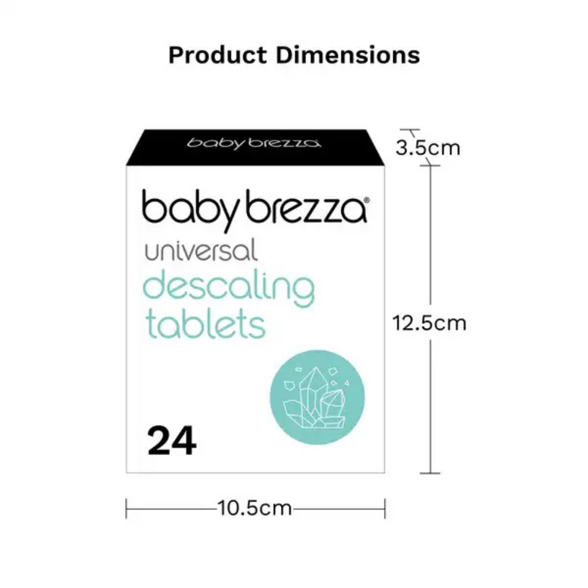 BABY BREZZA Universal Descaling Tablets (x12)