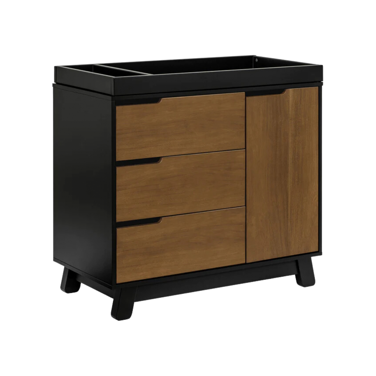 BABYLETTO Hudson 3 Drawer Changer Dresser with Removable Changing Tray