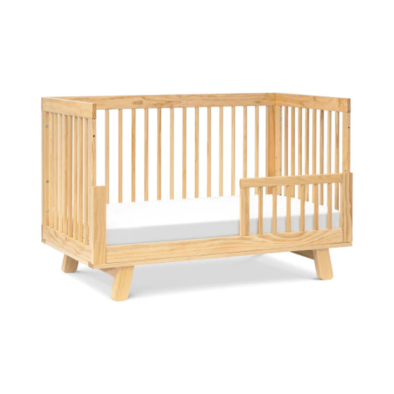 BABYLETTO Hudson 3 in 1 Convertible Crib WASHED NATURAL