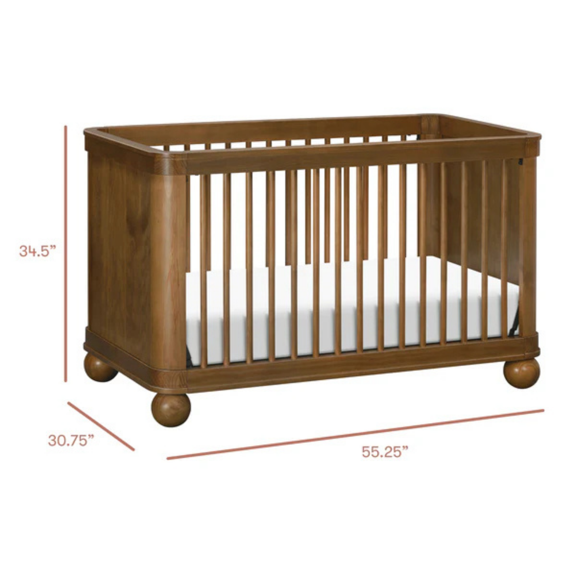 BABYLETTO Crosby Berceau convertible 3 en 1
