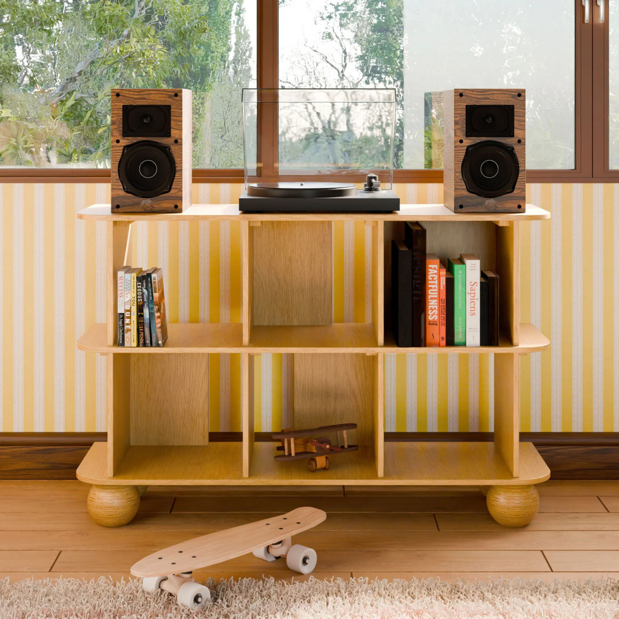 BABYLETTO Crosby Open Bookcase