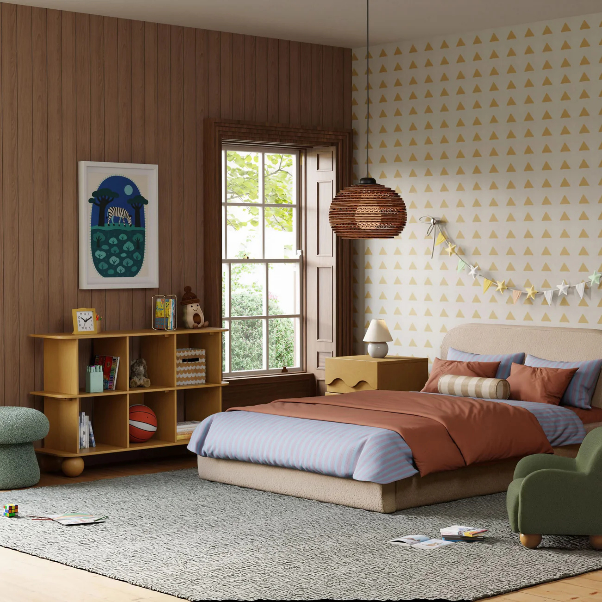 BABYLETTO Crosby Open Bookcase