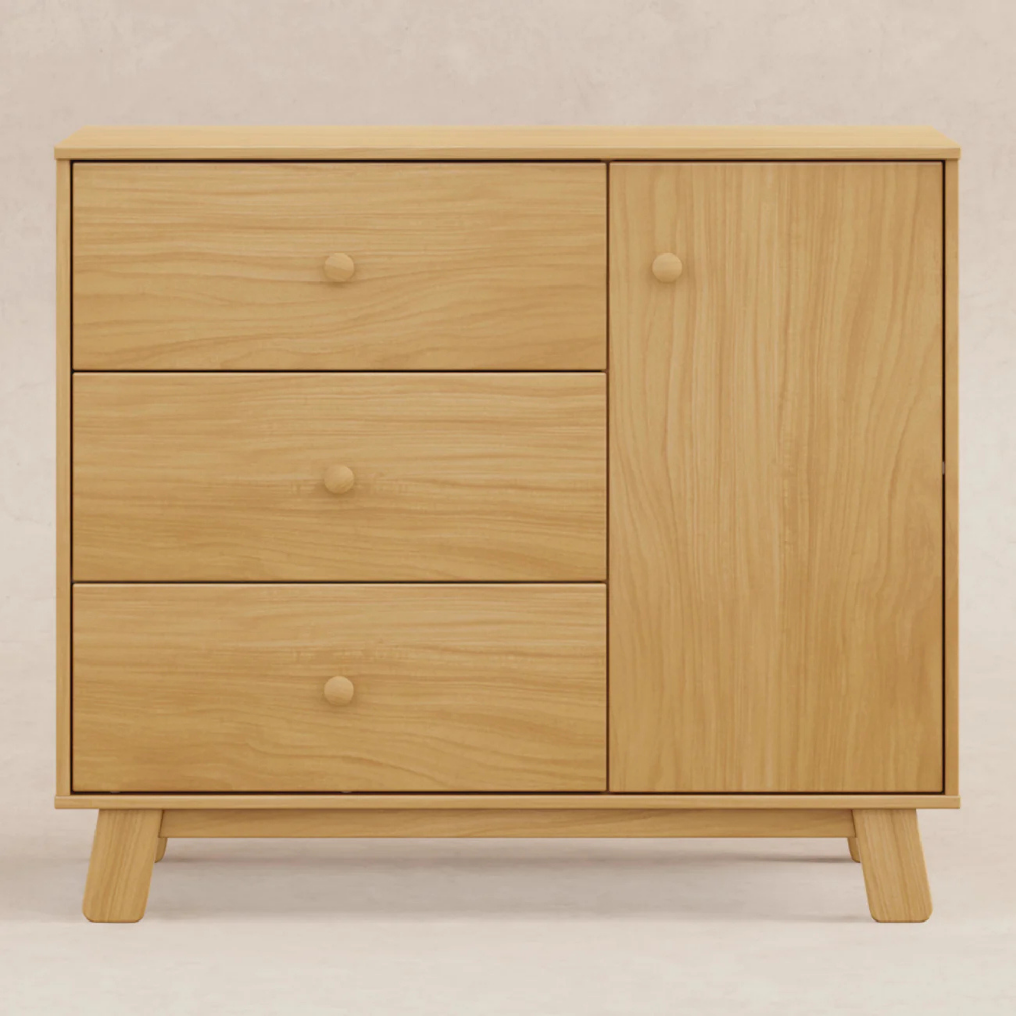 BABYLETTO Commode moderne 3 tiroirs Hudson