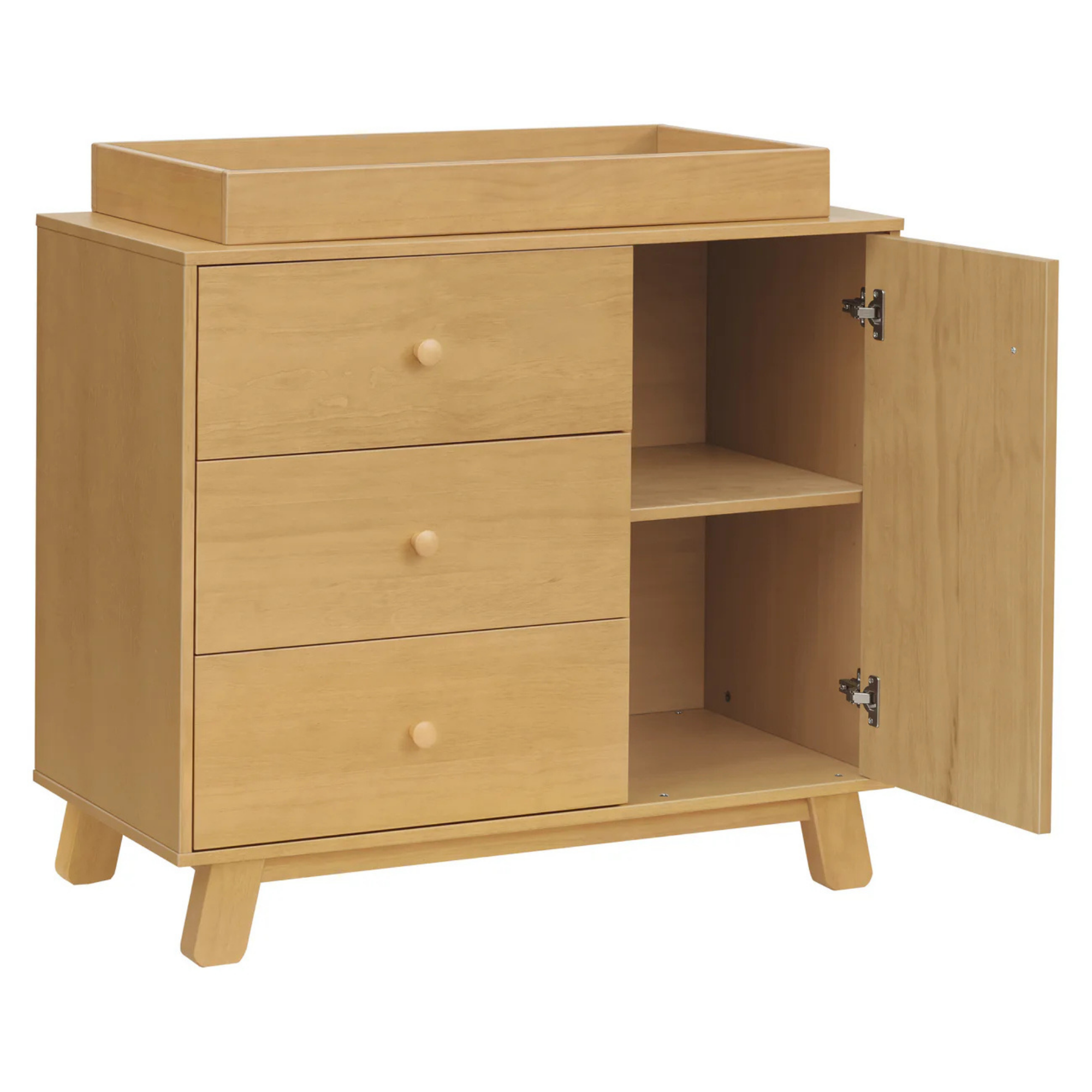 BABYLETTO Commode moderne 3 tiroirs Hudson
