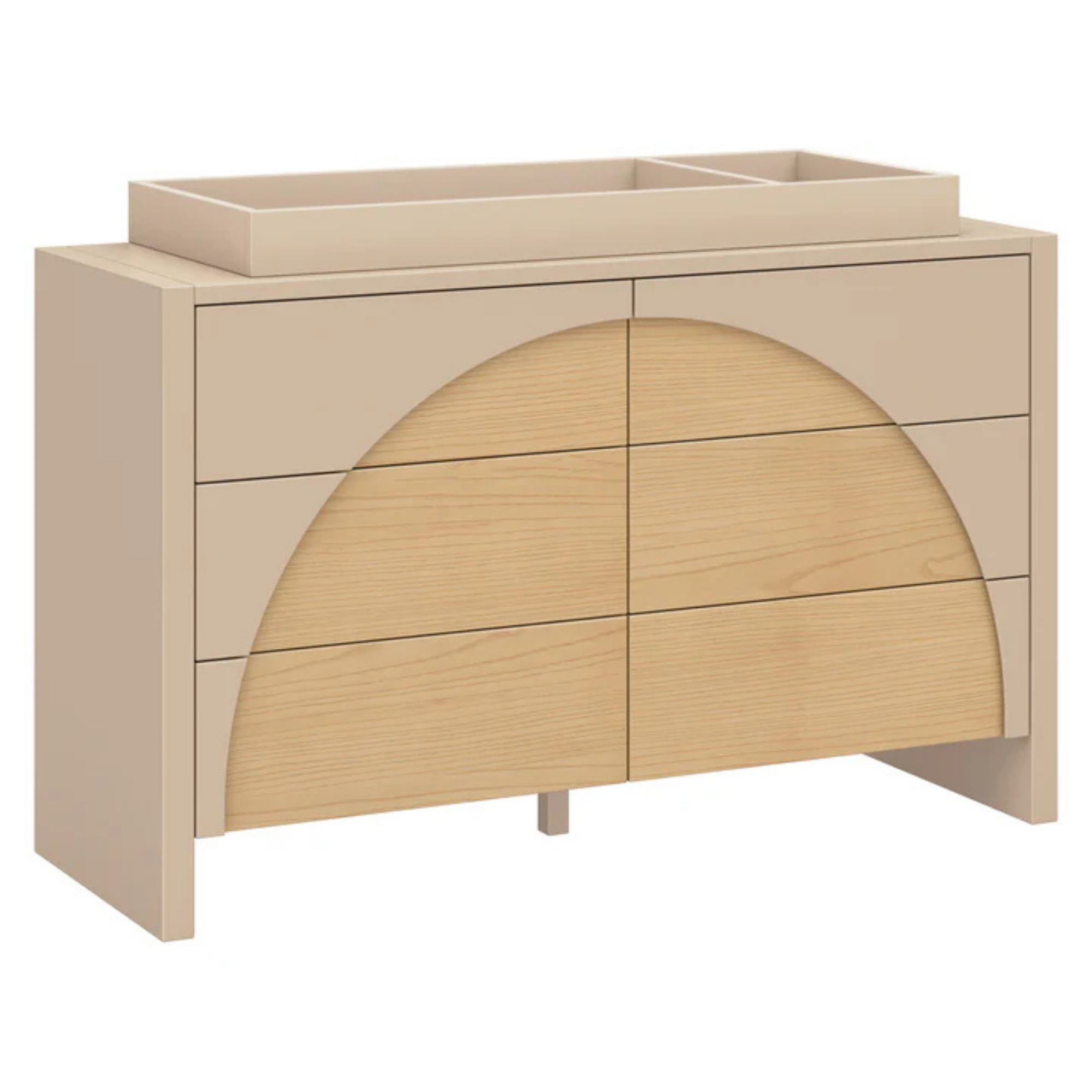 BABYLETTO Moab 6-Drawer Assembled Dresser