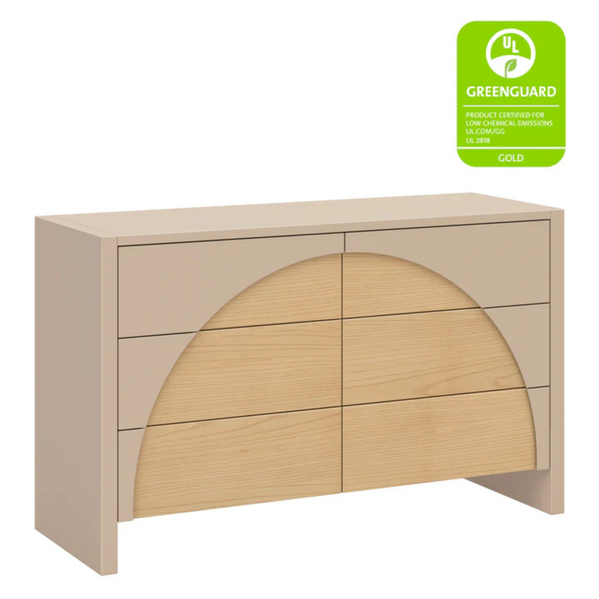 BABYLETTO Moab 6-Drawer Assembled Dresser