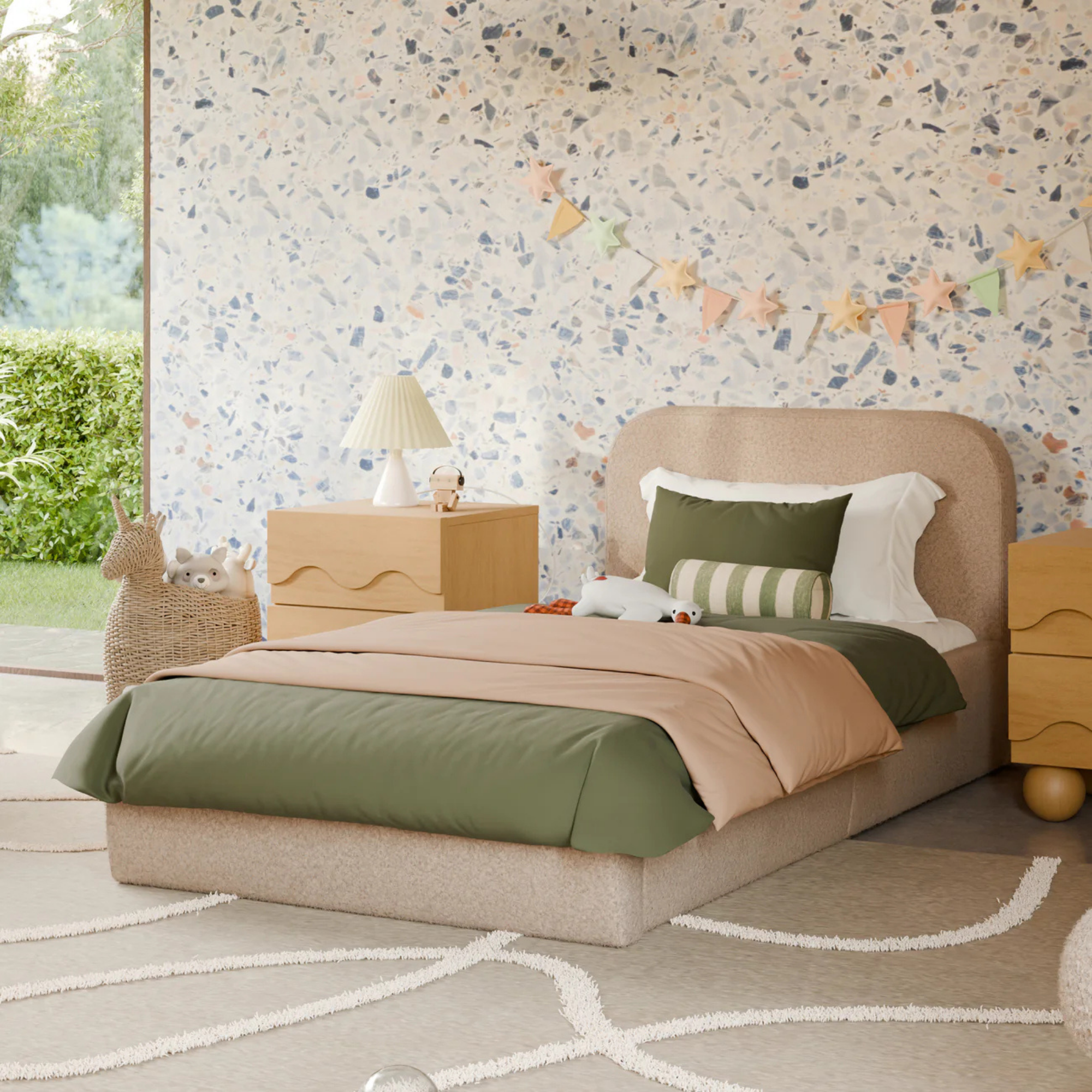 BABYLETTO Nara Twin Bed