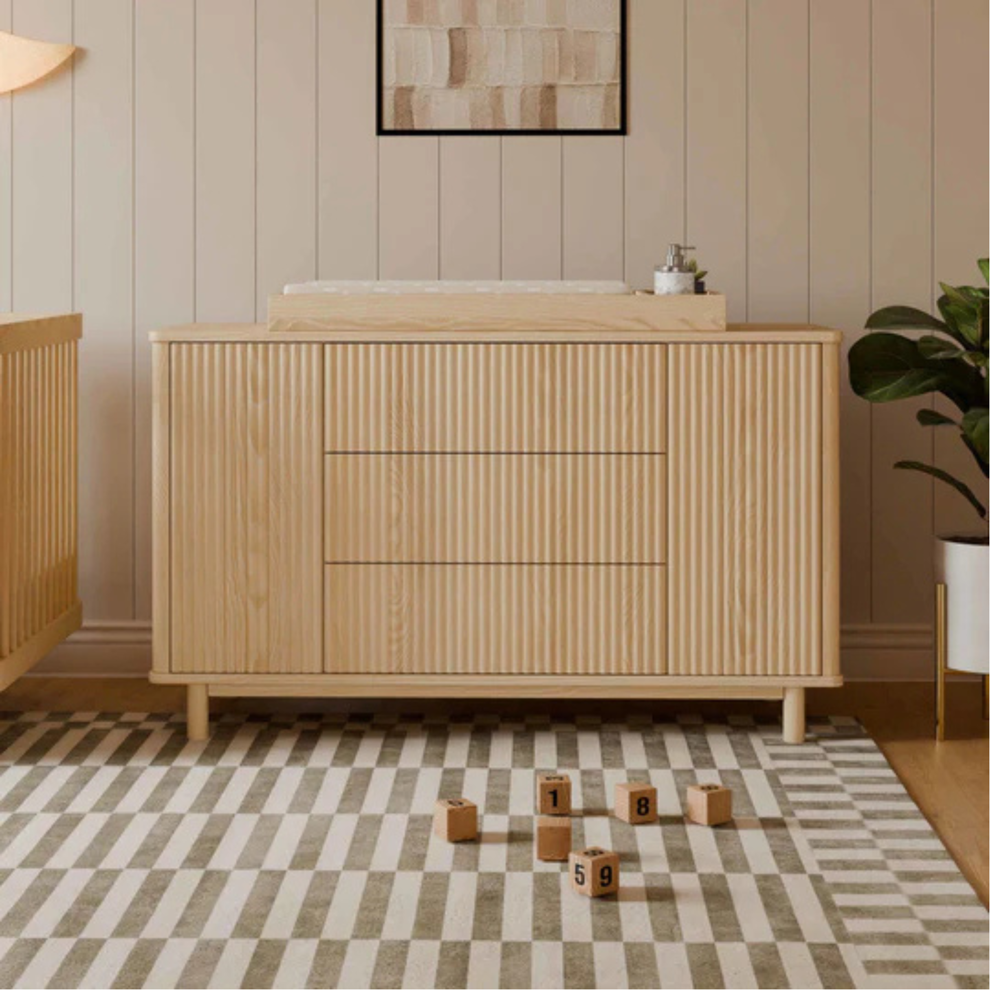 BABYLETTO Pogo Tambour Assembled Dresser