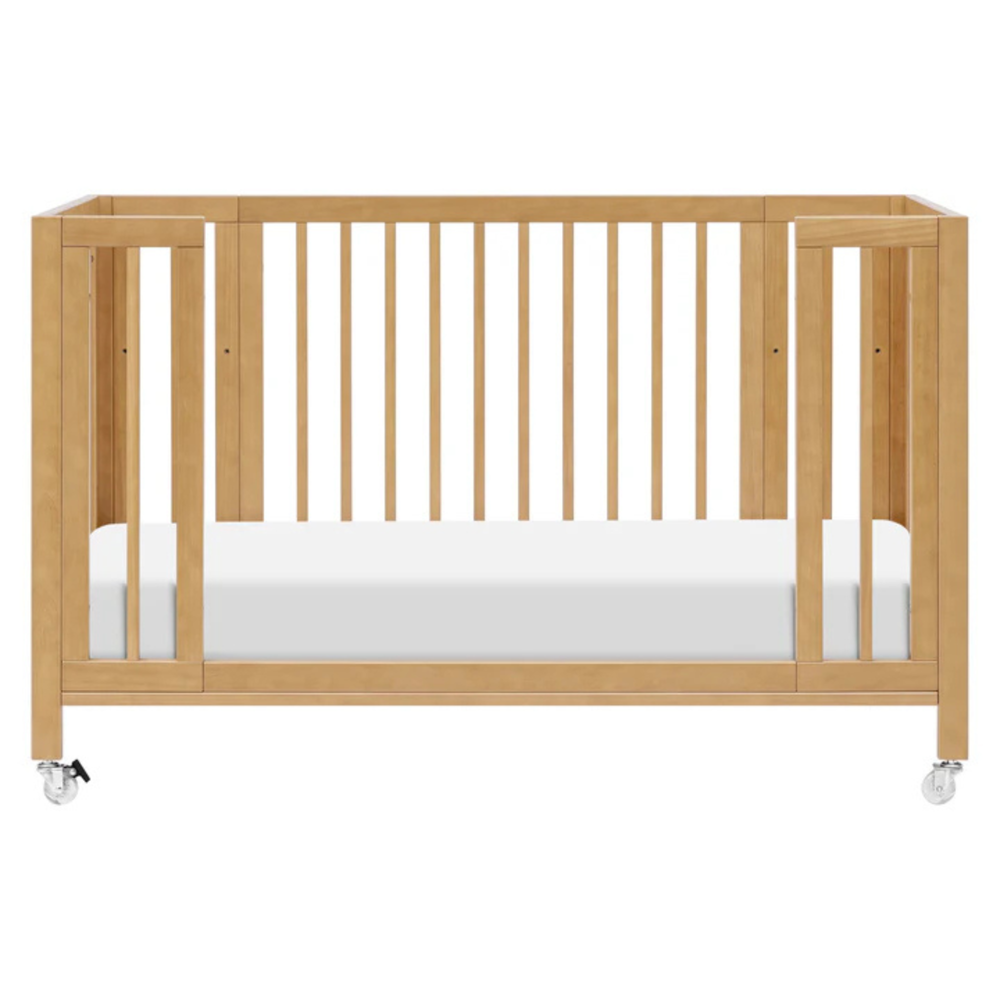 BABYLETTO Rolli 9-in-1 Convertible All-Stages Crib w/ Bassinet & Toddler Bed Kits