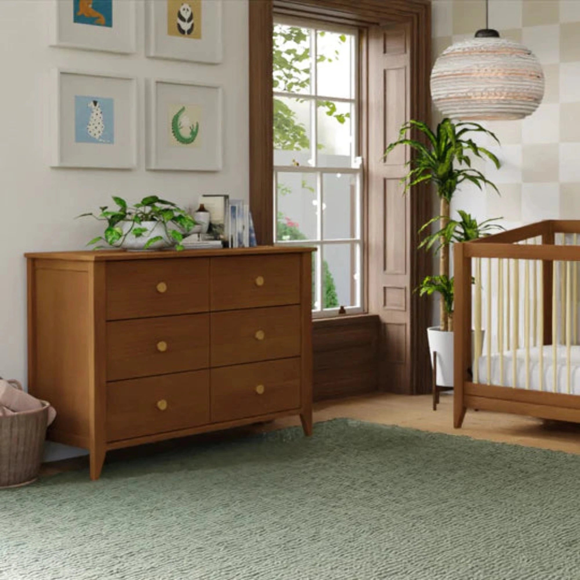 BABYLETTO Sprout 6-Drawer Double Dresser