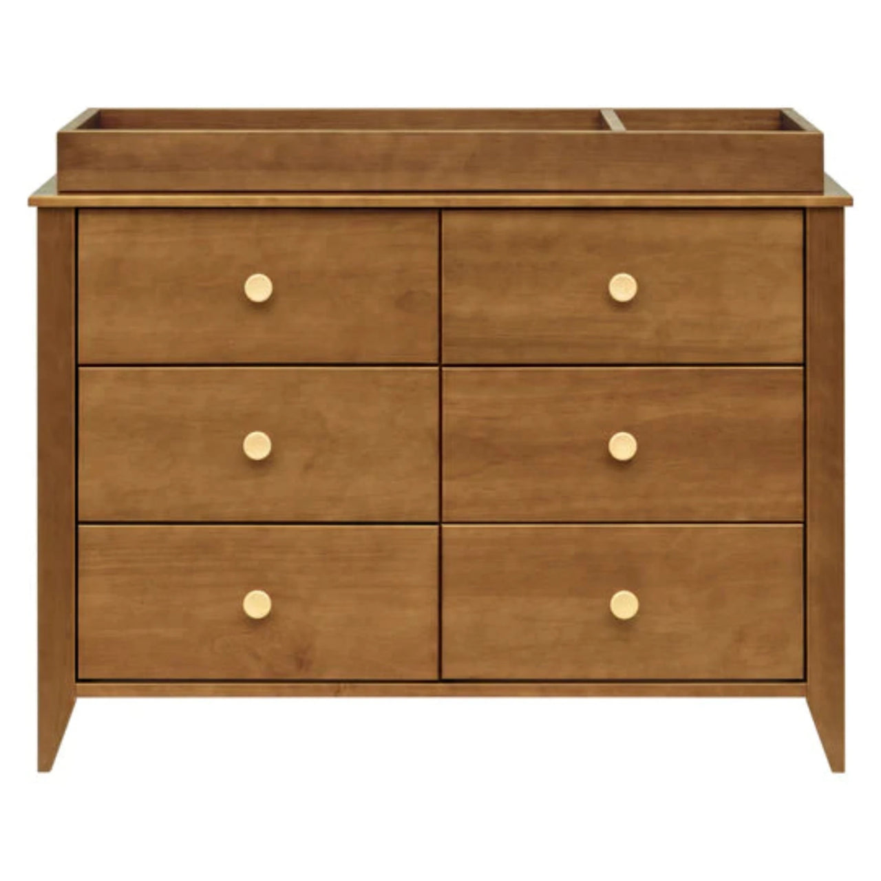 Babyletto Sprout 6 Drawer Double Dresser Chestnut Natural