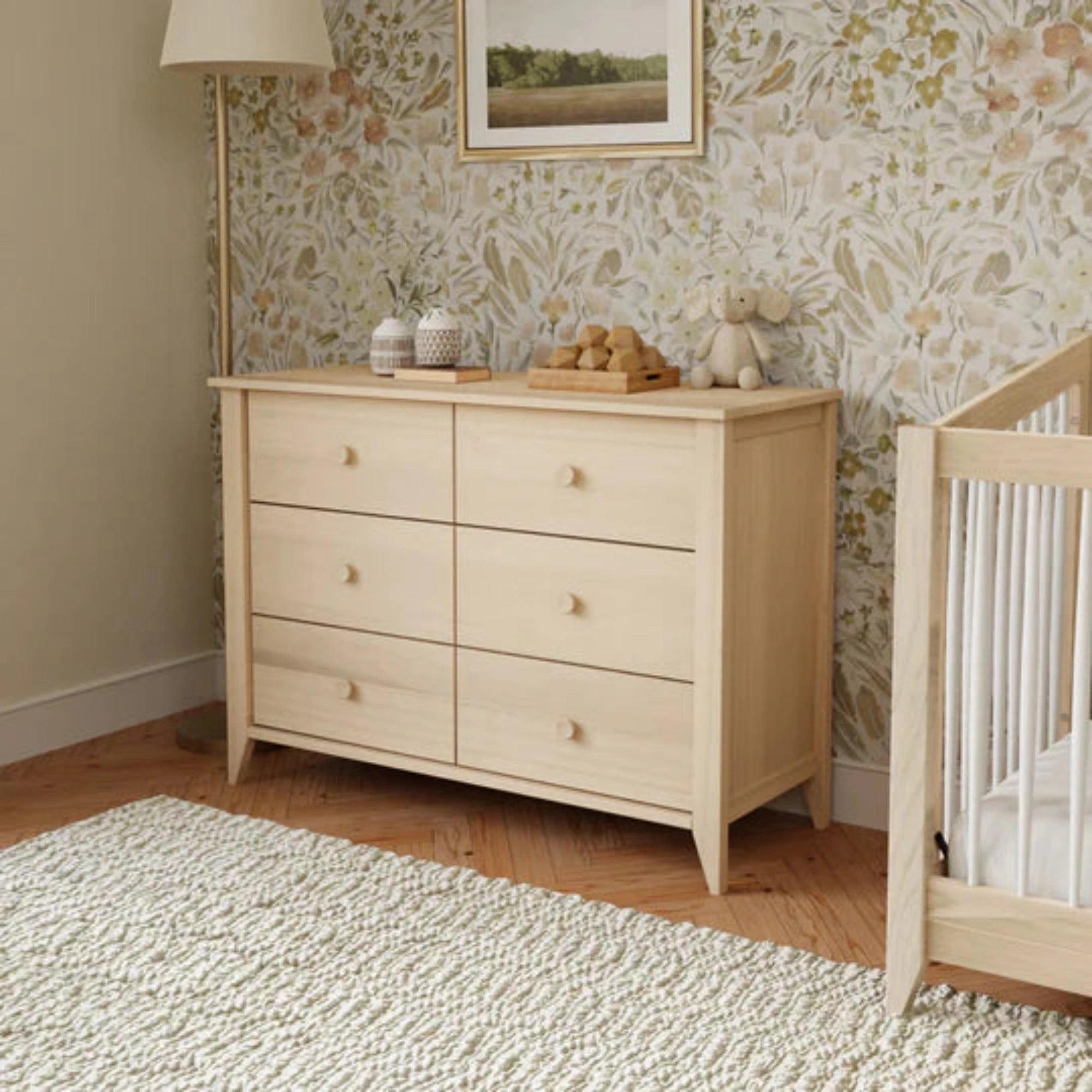 BABYLETTO Sprout 6-Drawer Double Dresser