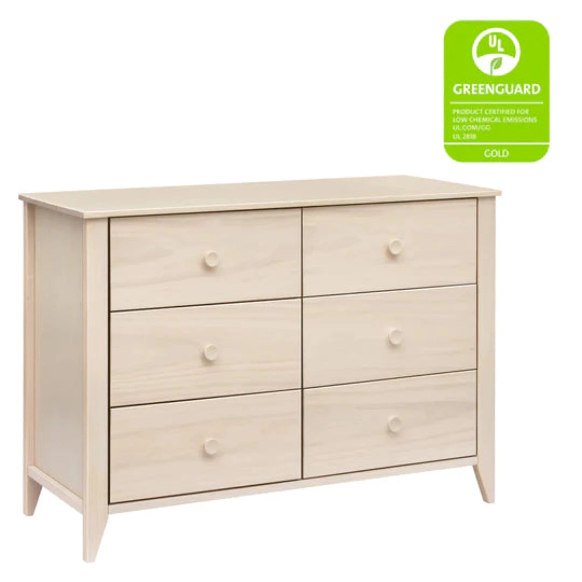 BABYLETTO Sprout 6-Drawer Double Dresser