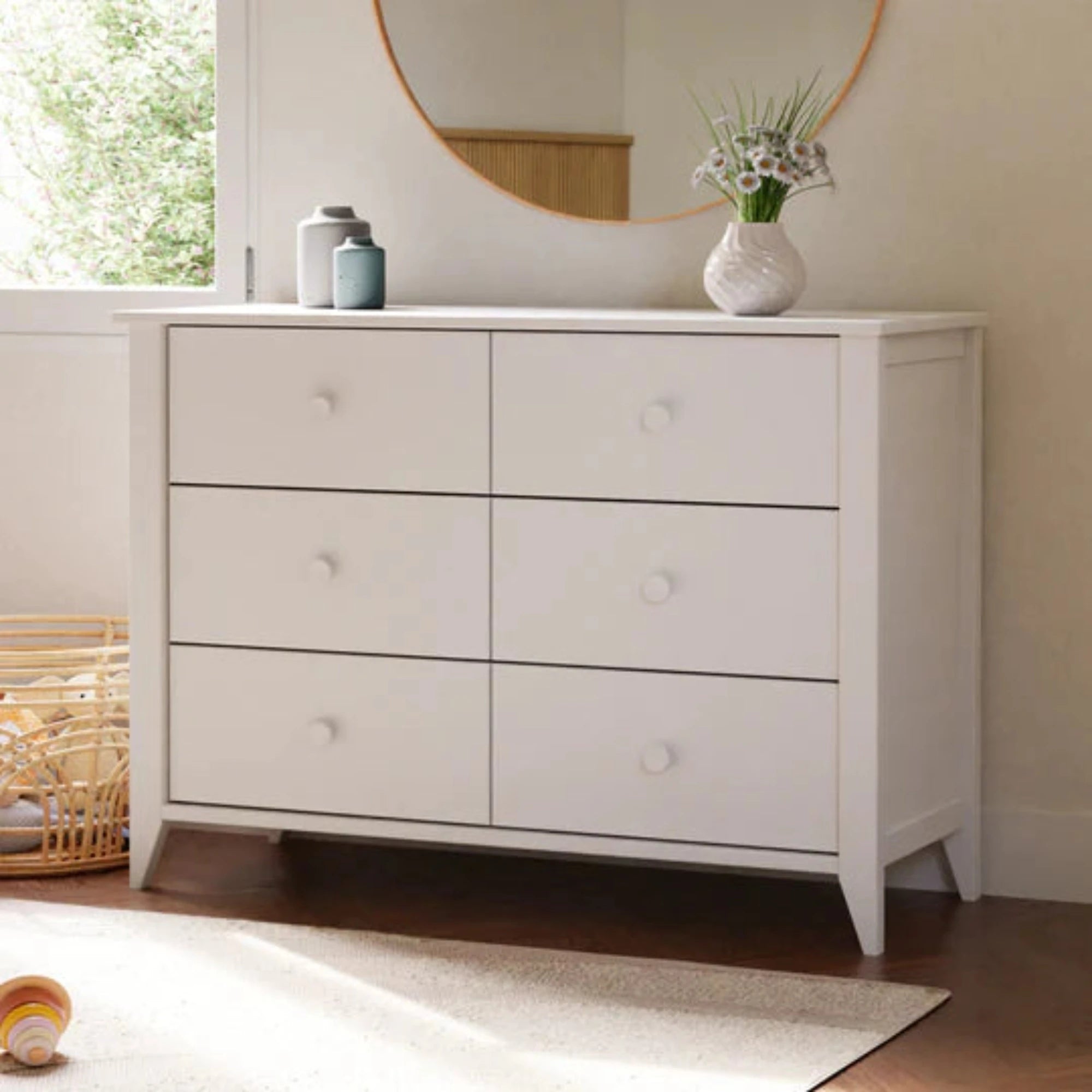 BABYLETTO Sprout 6-Drawer Double Dresser