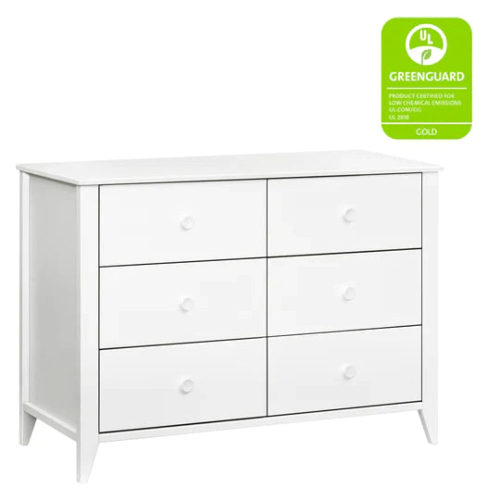 BABYLETTO Sprout 6-Drawer Double Dresser