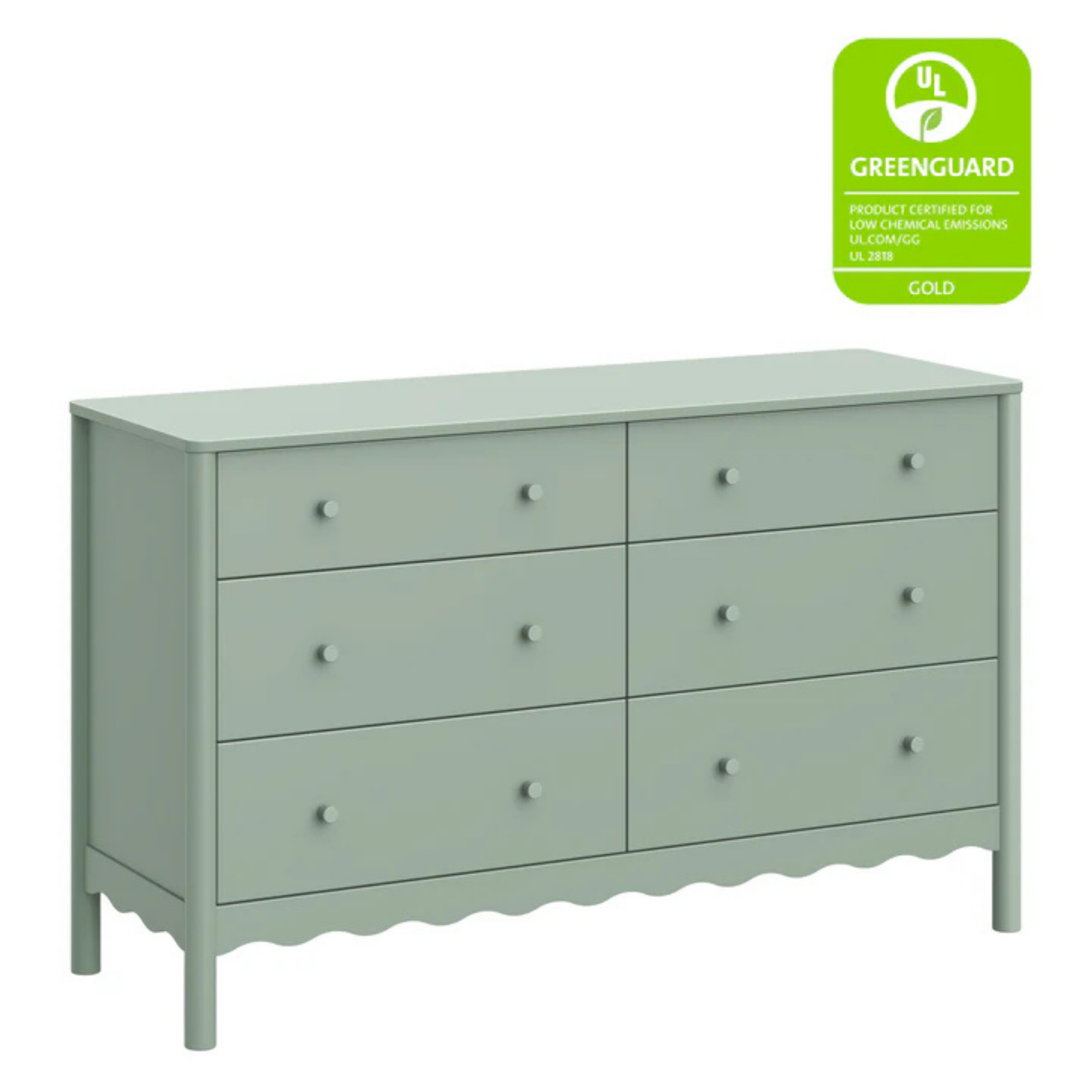 BABYLETTO Swell 6-Drawer Assembled Dresser