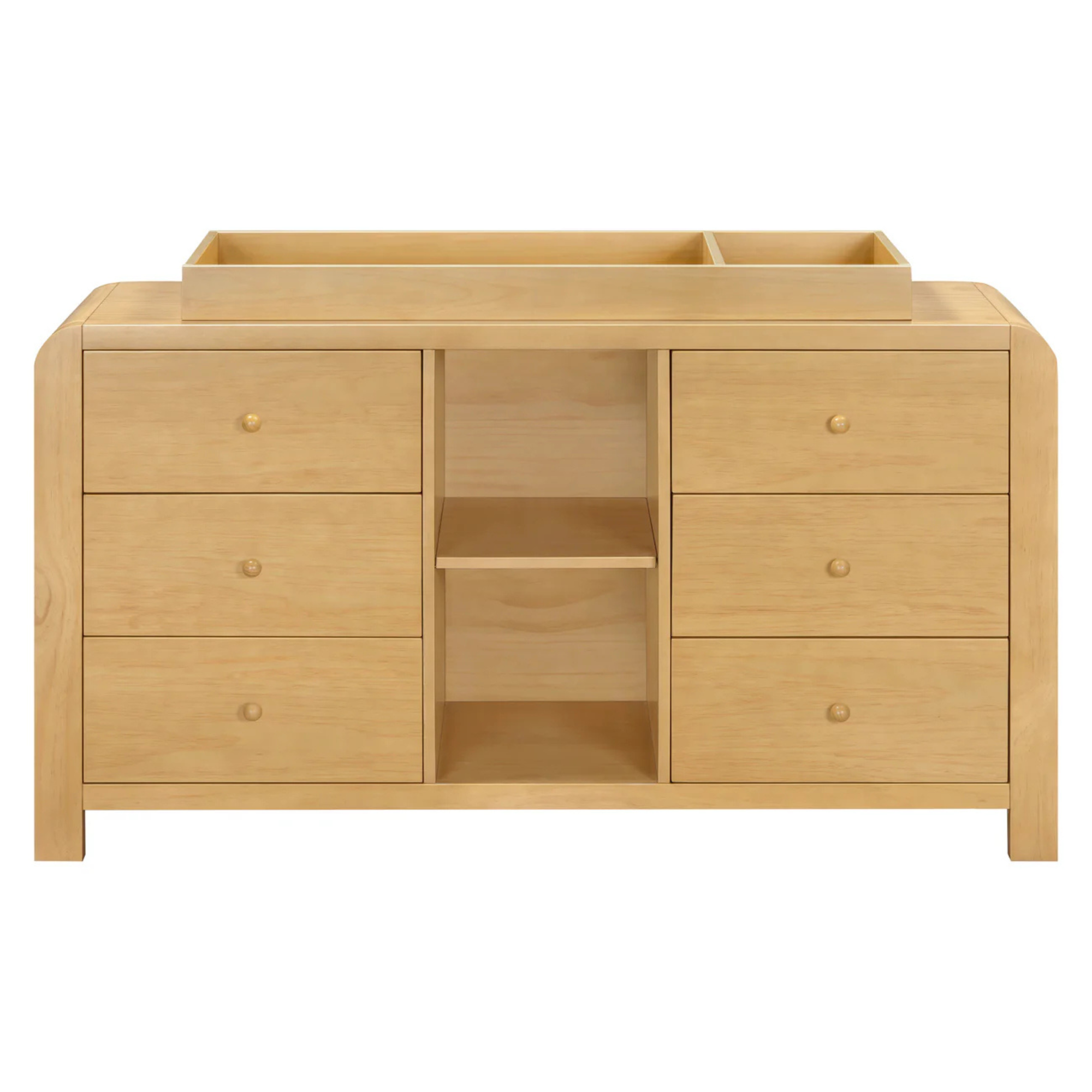 BABYLETTO TipToe 6-Drawer Assembled Dresser with Cubbies