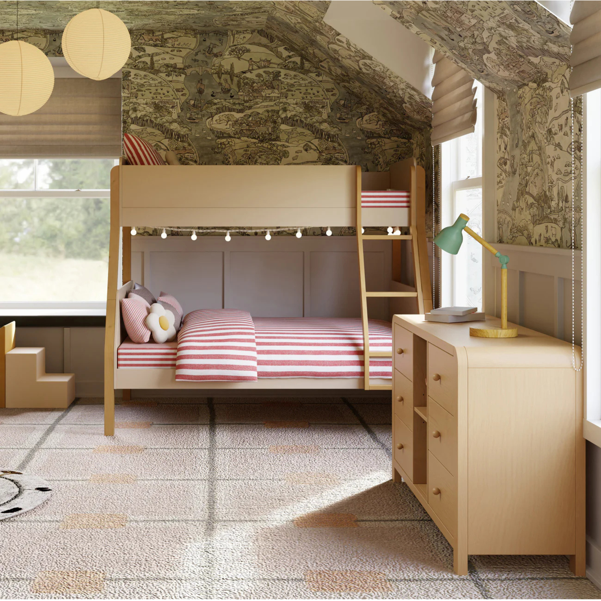 BABYLETTO TipToe 6-Drawer Assembled Dresser with Cubbies