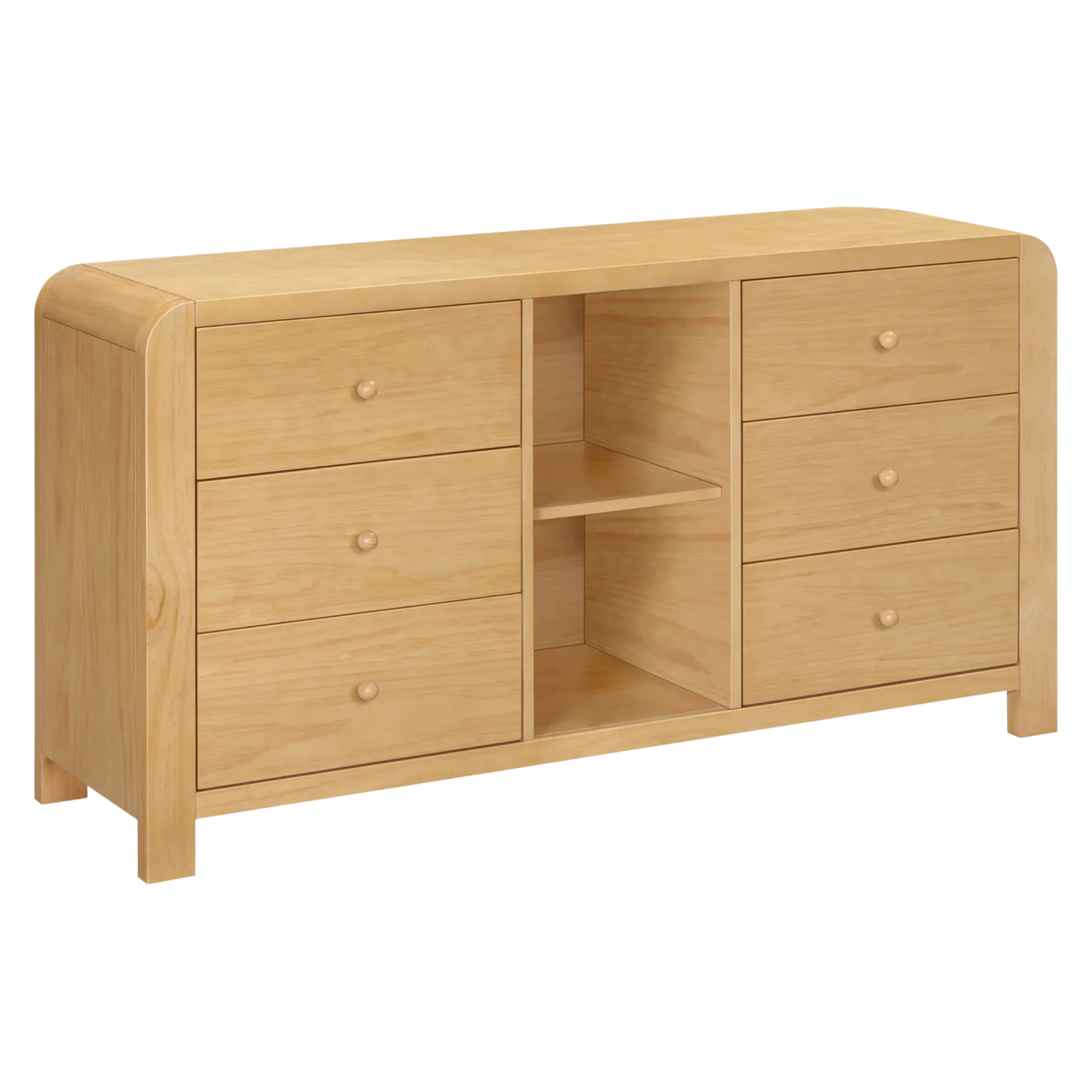 BABYLETTO TipToe 6-Drawer Assembled Dresser with Cubbies
