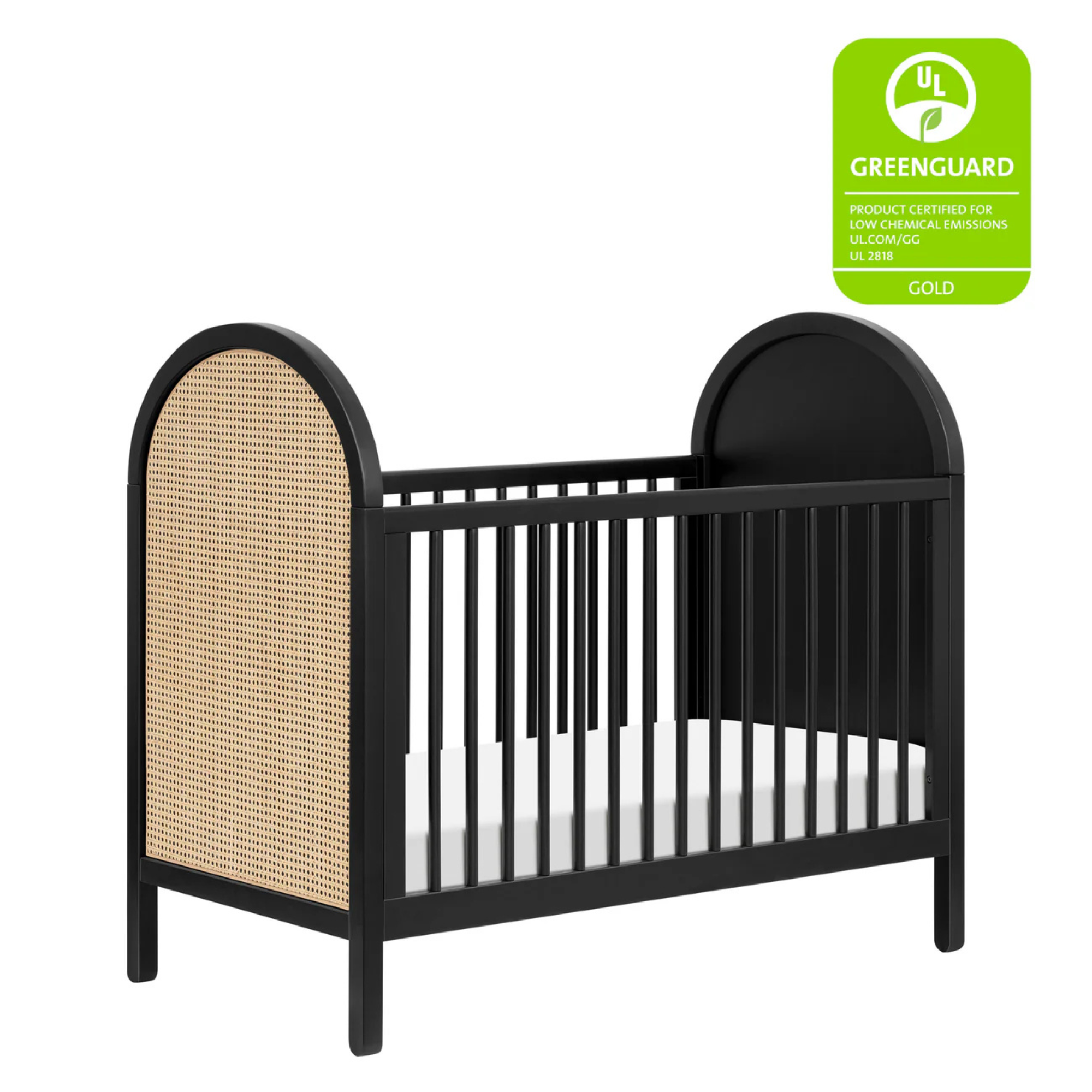 BABYLETTO Bondi Cane 3-in-1 Convertible Crib w/Toddler Bed Kit