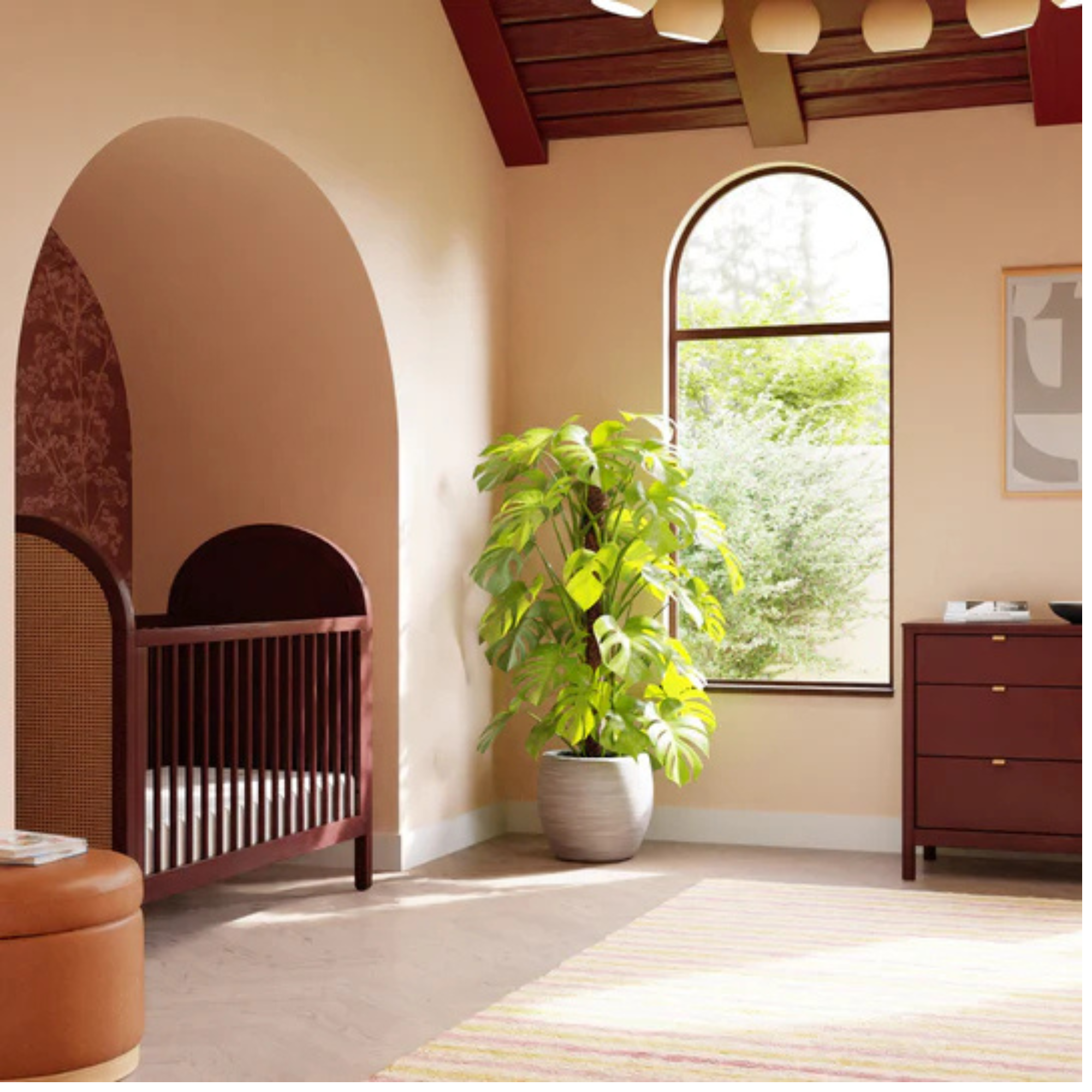 BABYLETTO Bondi Cane 3-in-1 Convertible Crib w/Toddler Bed Kit