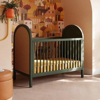 Thumbnail for BABYLETTO Bondi Cane 3-in-1 Convertible Crib w/Toddler Bed Kit