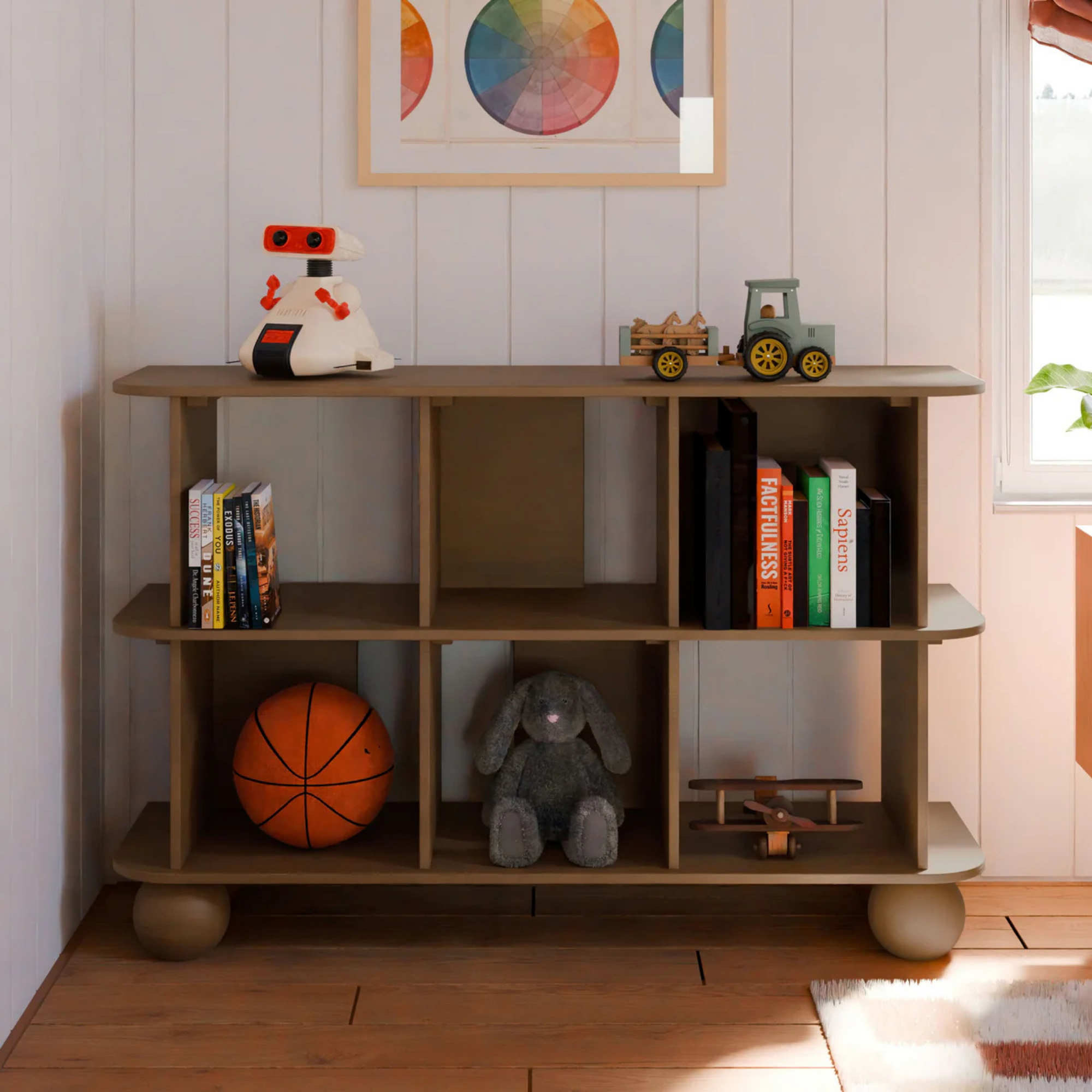 BABYLETTO Crosby Open Bookcase