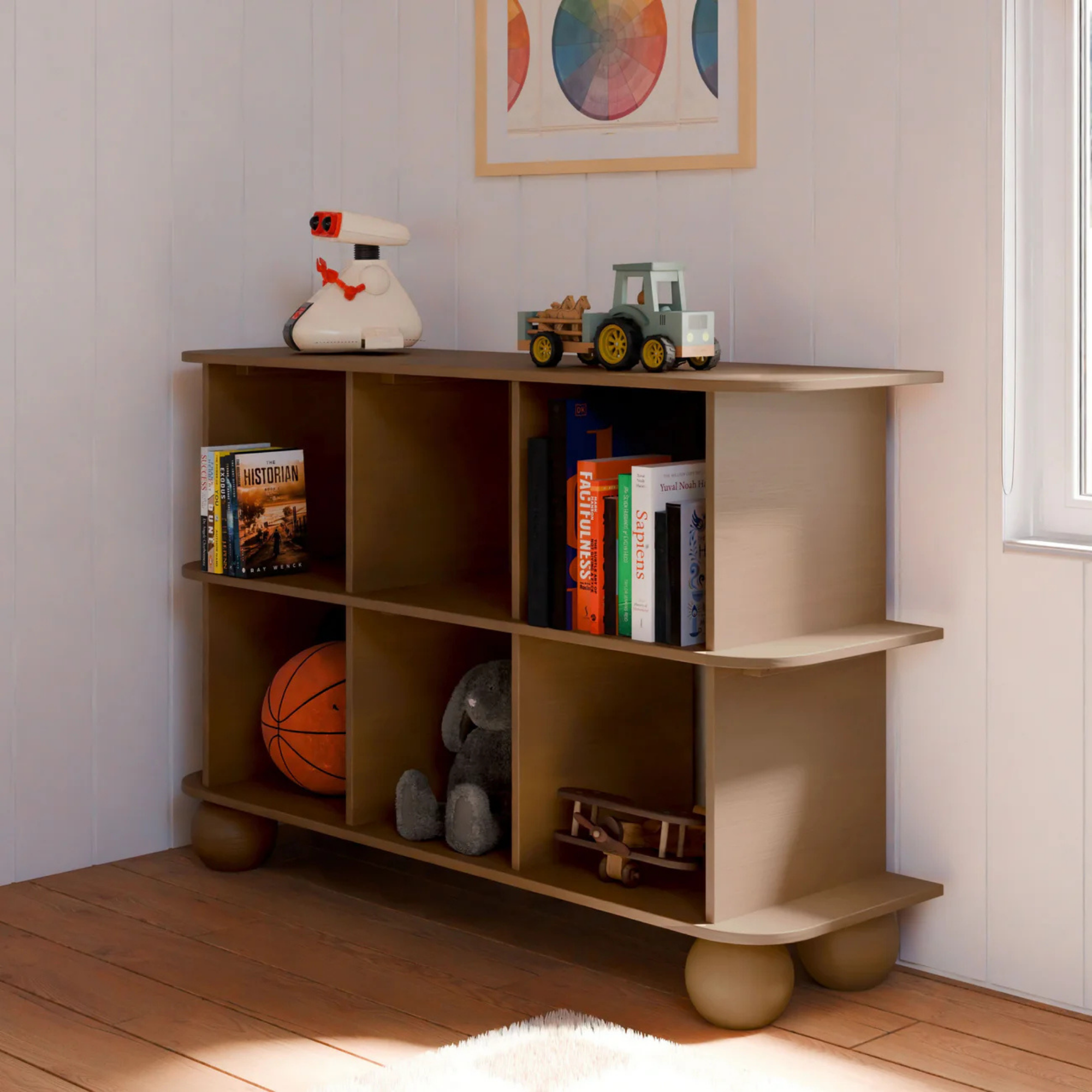 BABYLETTO Crosby Open Bookcase
