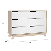 Thumbnail for BABYLETTO Hudson 6-Drawer Double Dresser