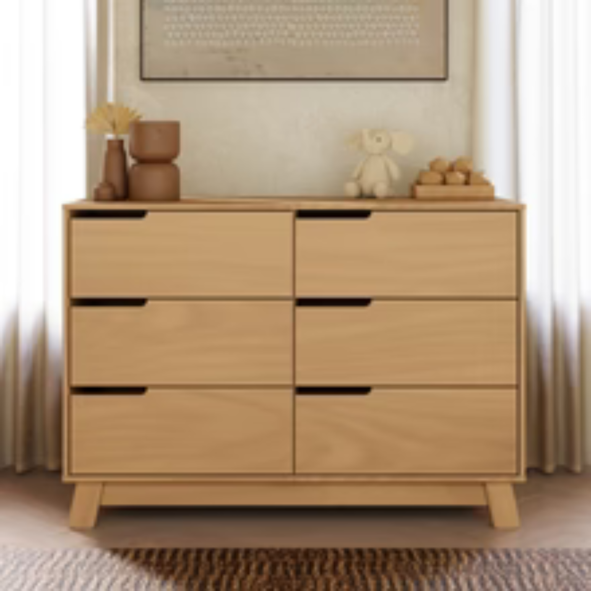 BABYLETTO Hudson 6-Drawer Double Dresser