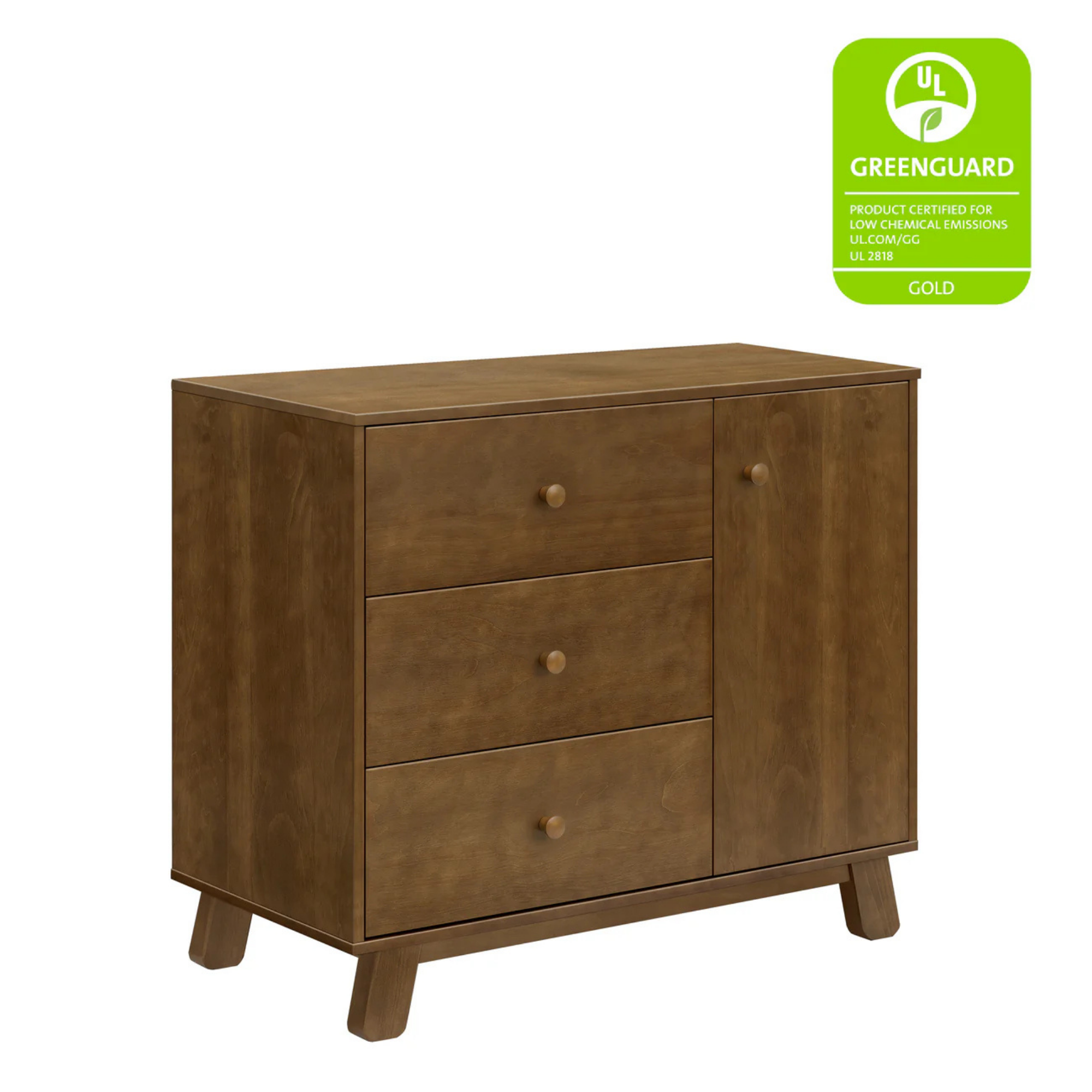 BABYLETTO Commode moderne 3 tiroirs Hudson